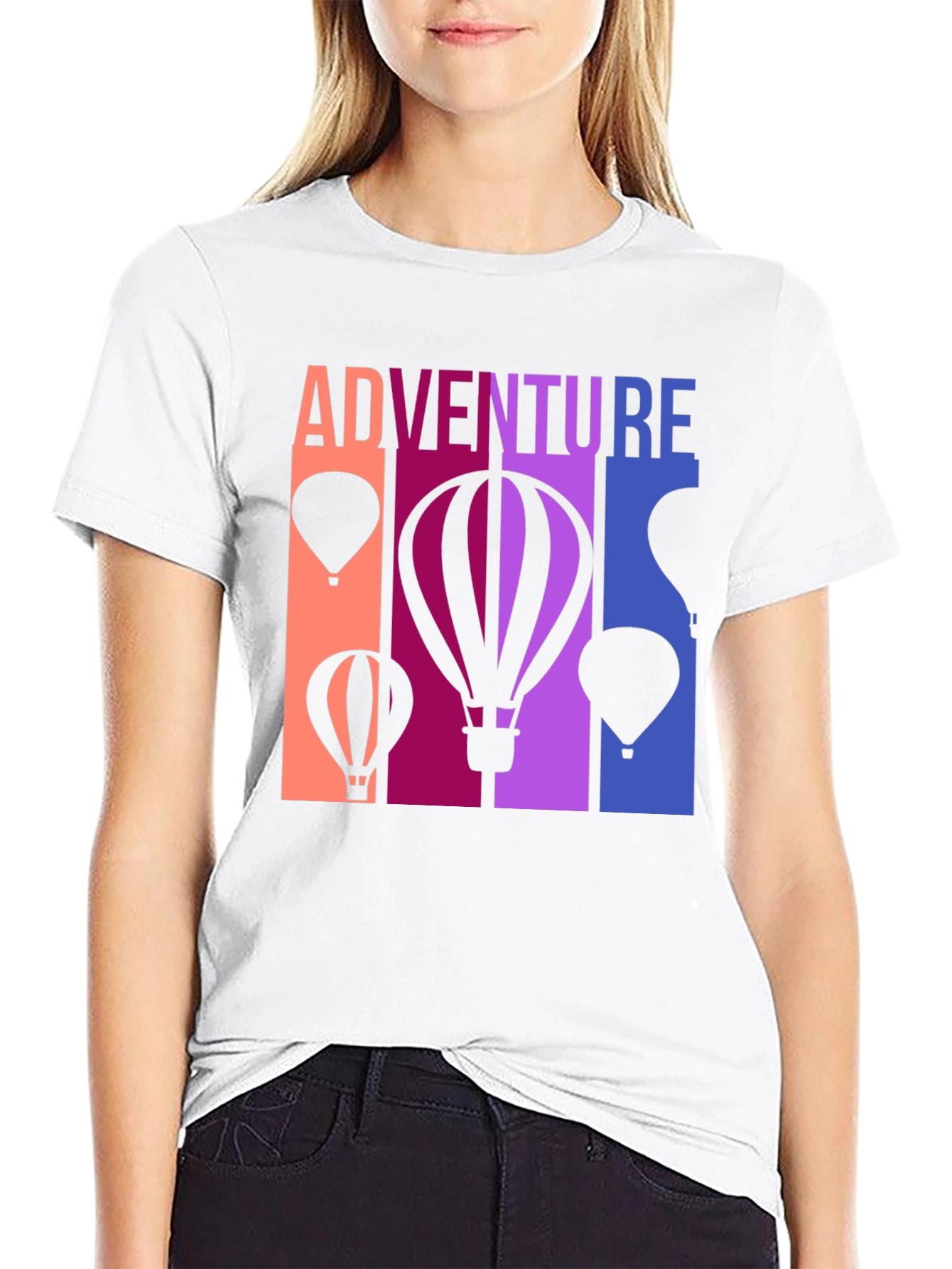 Adventure Hot Air Balloon Graphic Tee