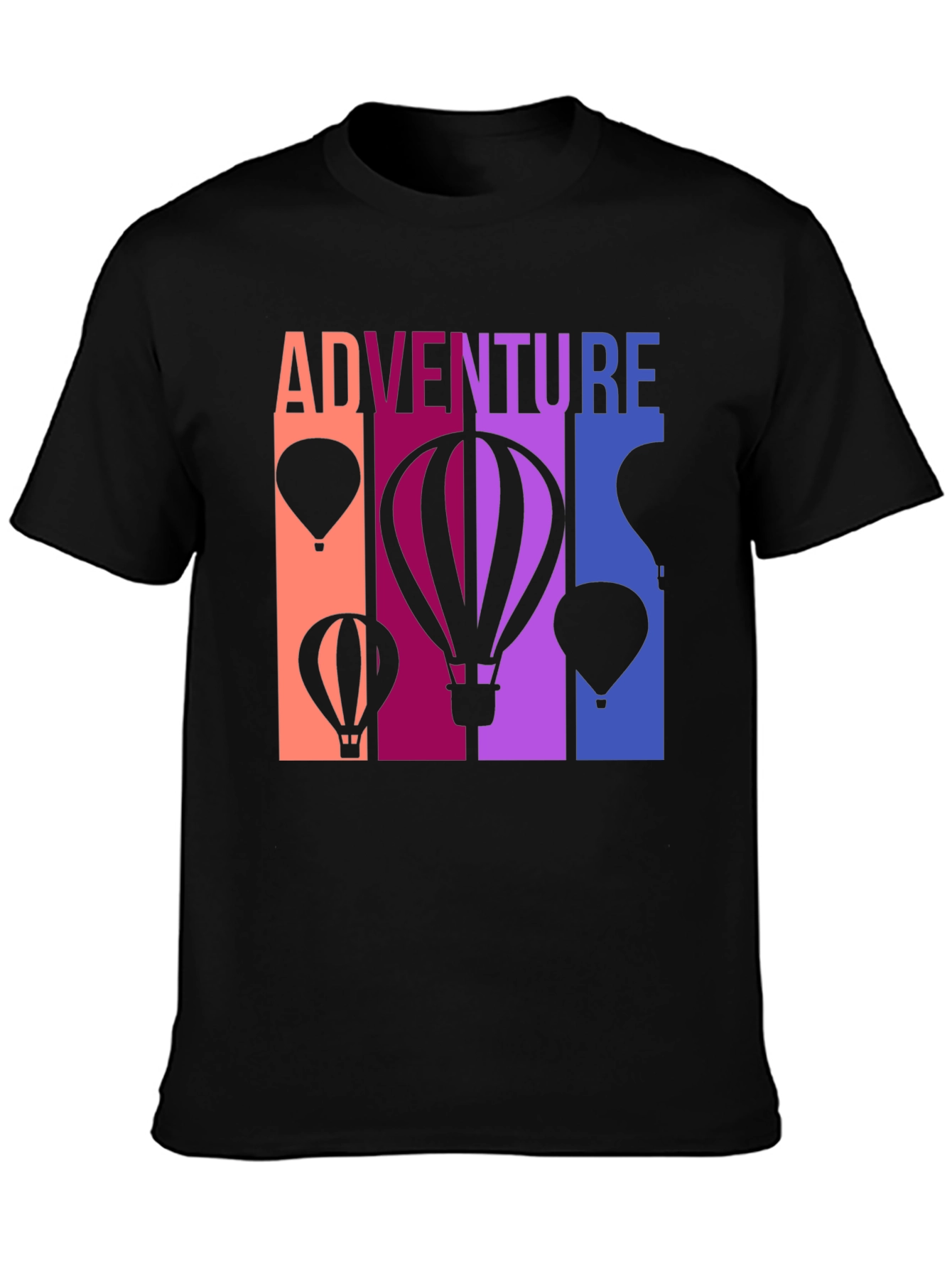 Adventure Hot Air Balloon Graphic Tee