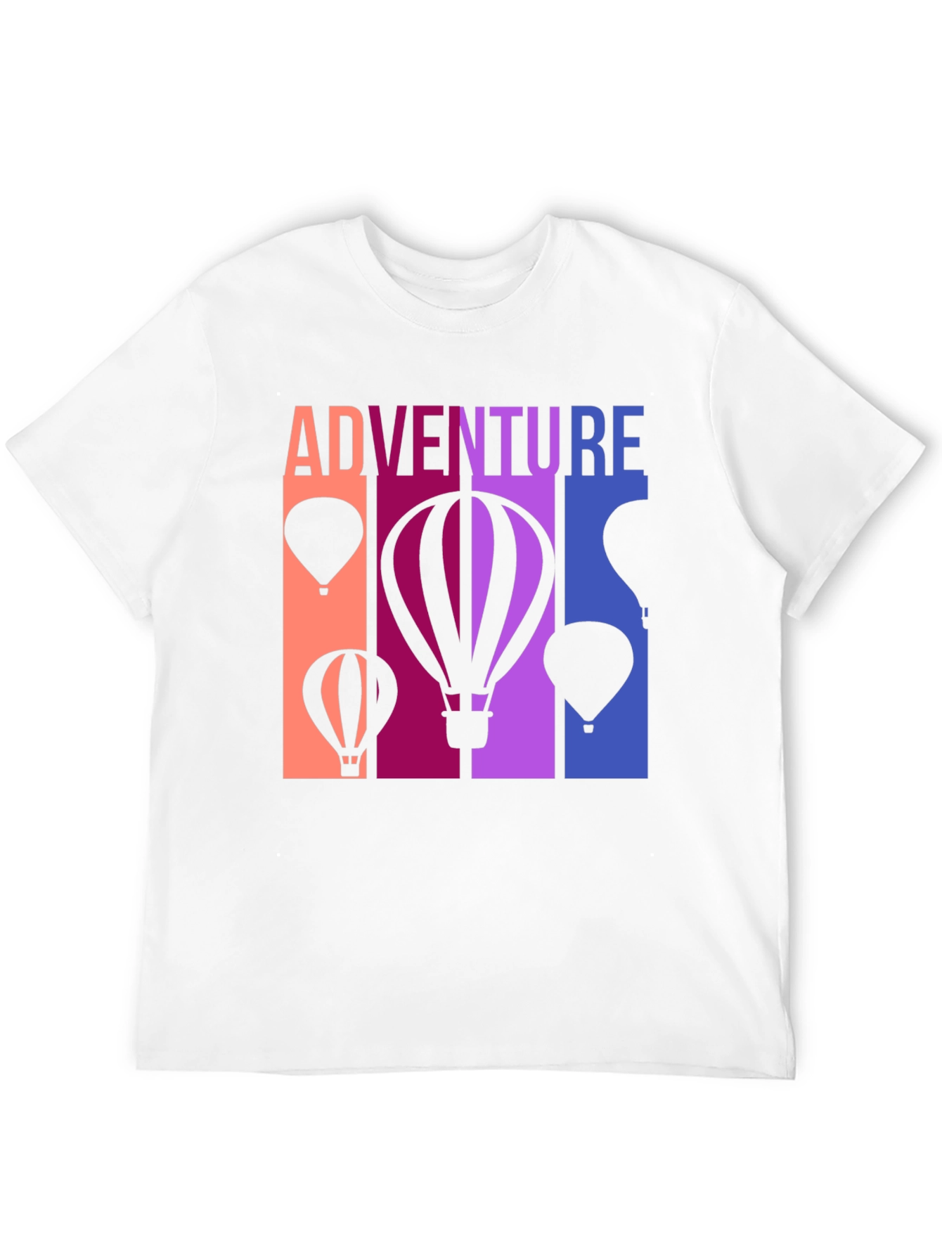 Adventure Hot Air Balloon Graphic Tee