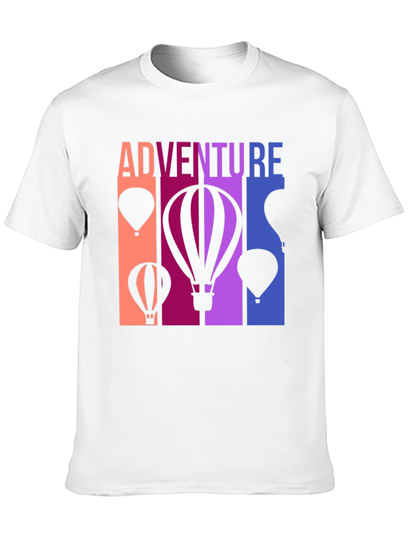 Adventure Hot Air Balloon Graphic Tee