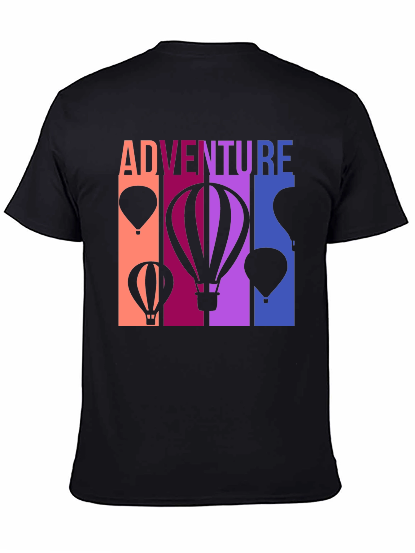 Adventure Hot Air Balloon Graphic Tee