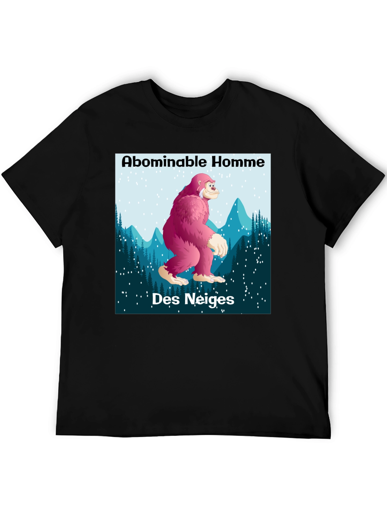 Abominable Homme Des Neiges Graphic T-Shirt