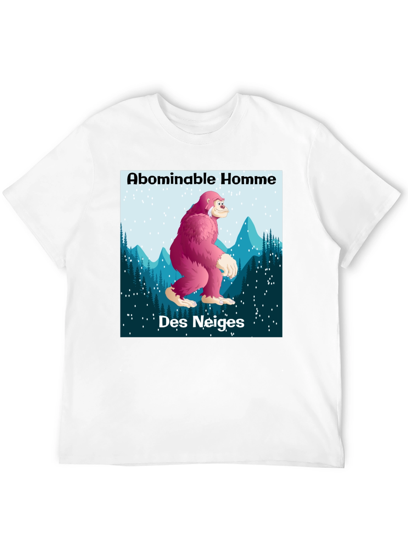 Abominable Homme Des Neiges Graphic T-Shirt