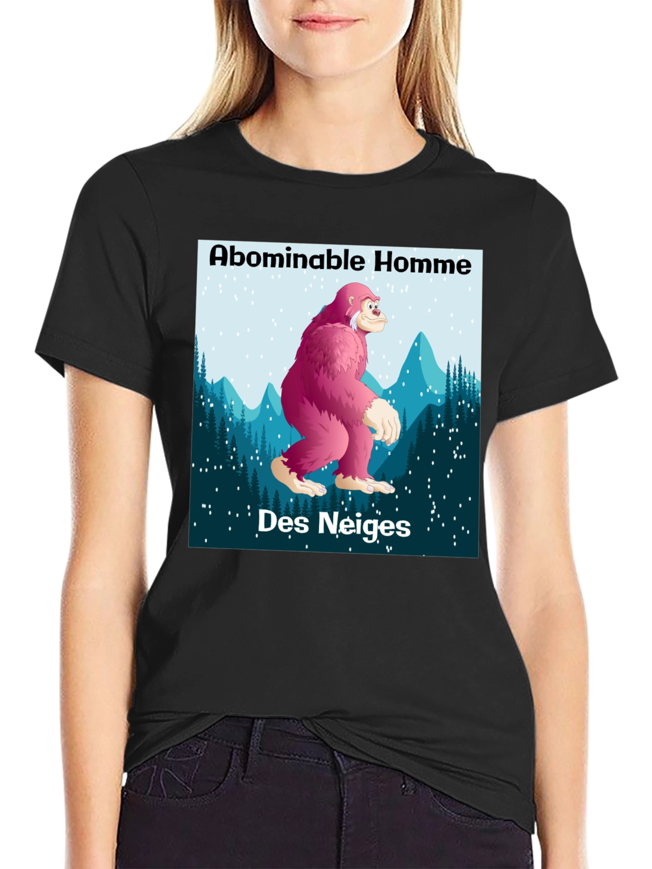 Abominable Homme Des Neiges Graphic T-Shirt