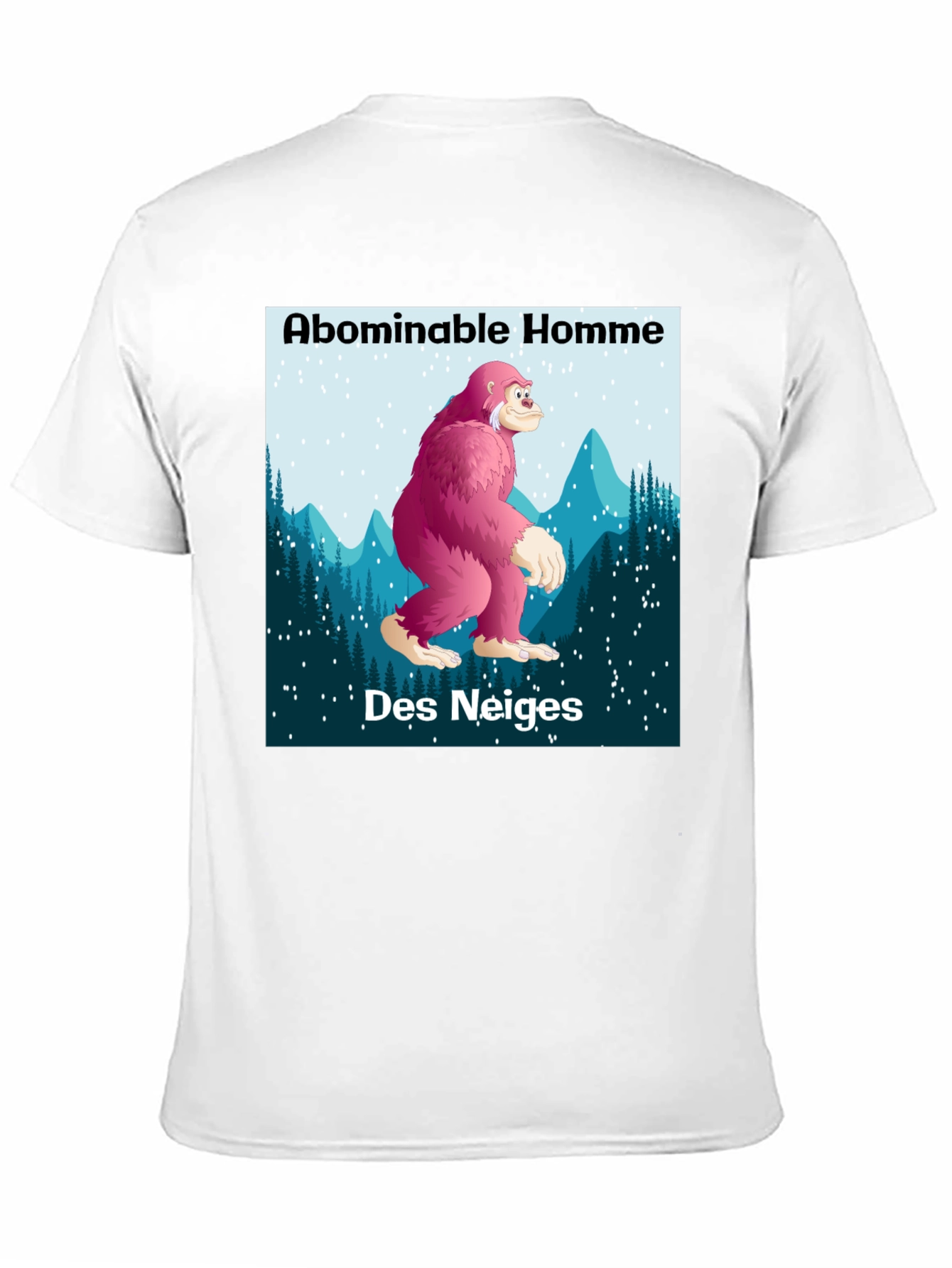 Abominable Homme Des Neiges Graphic T-Shirt