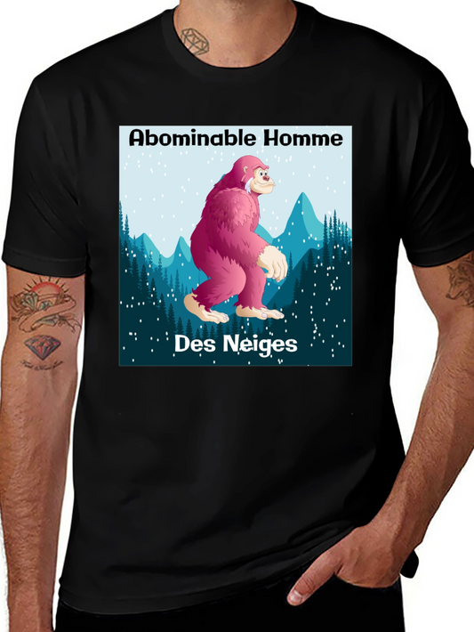 Abominable Homme Des Neiges Graphic T-Shirt