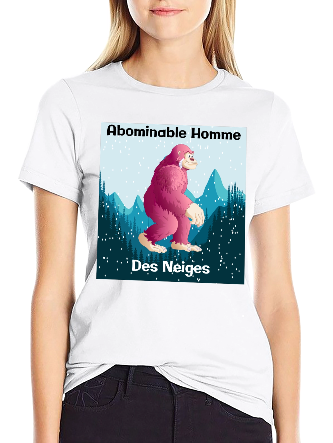 Abominable Homme Des Neiges Graphic T-Shirt