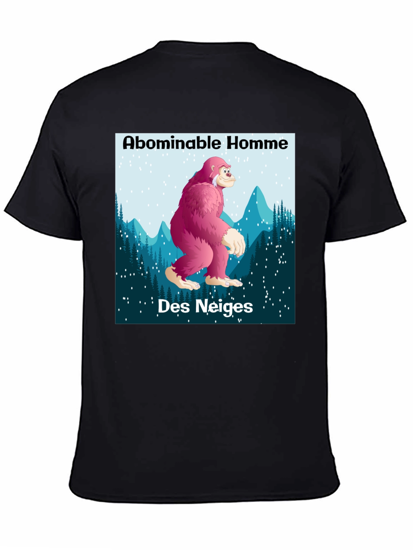 Abominable Homme Des Neiges Graphic T-Shirt
