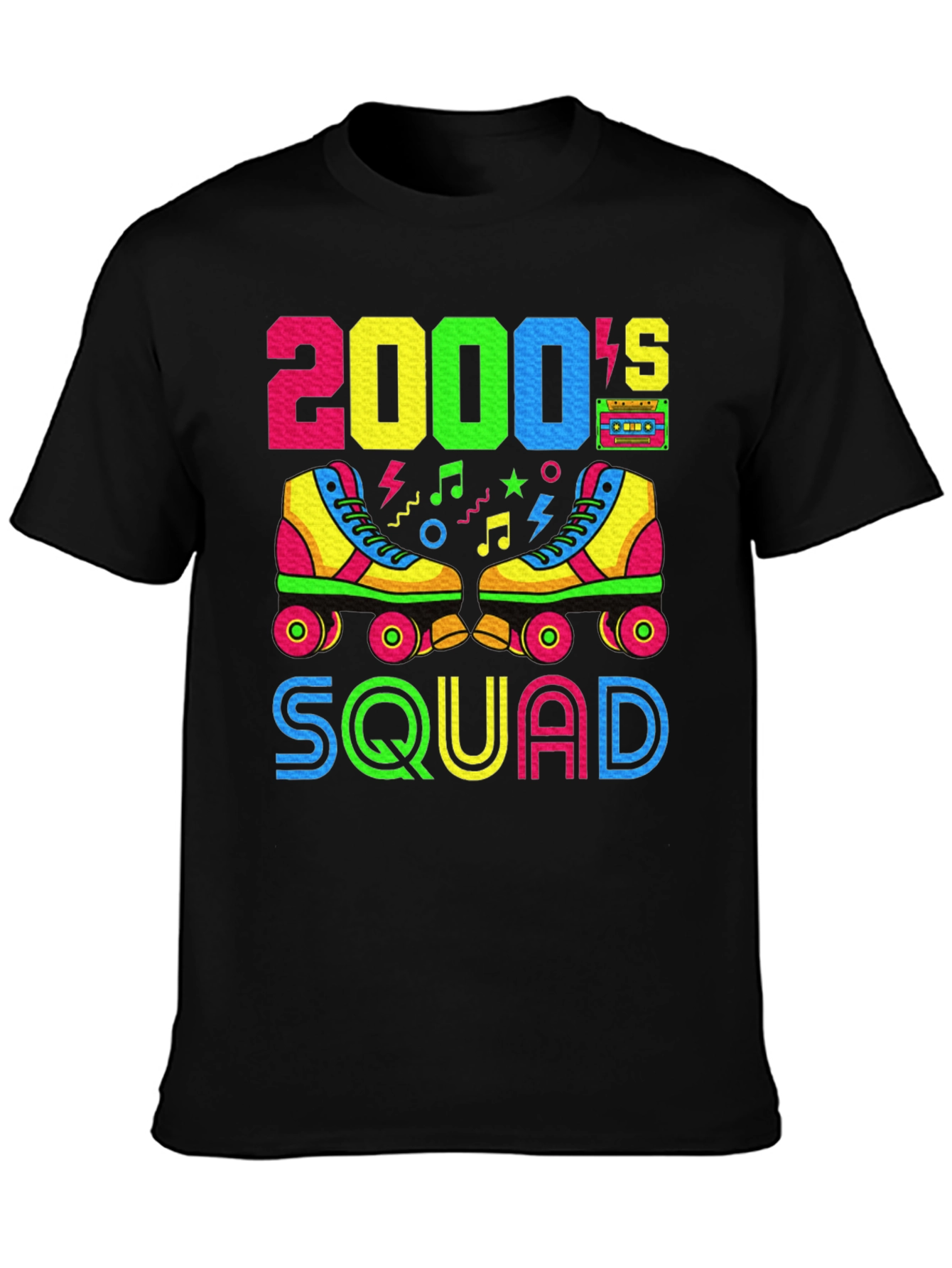 2000s Squad Roller Skate Graphic Tee