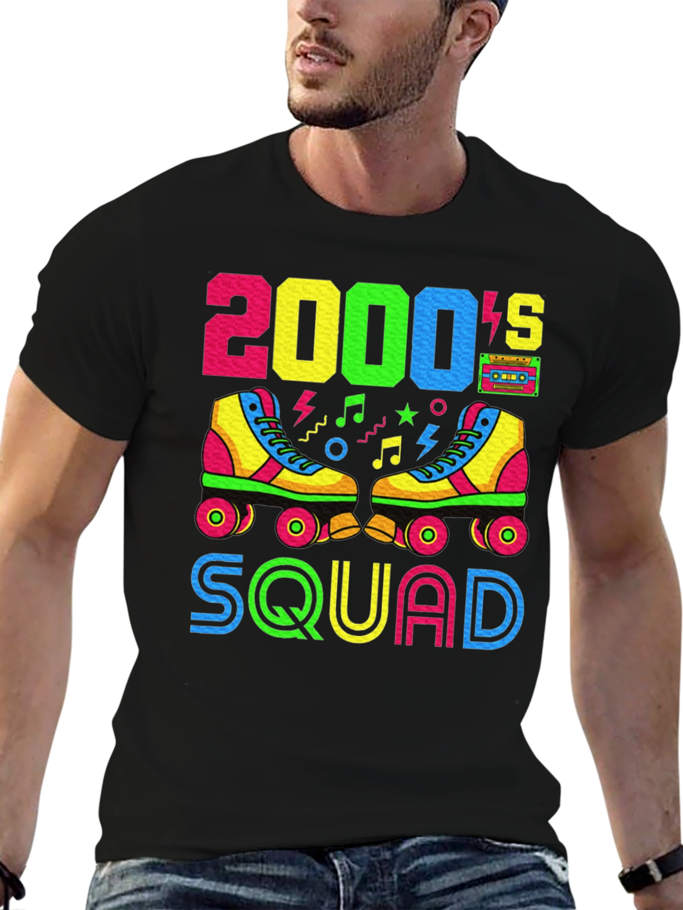 2000s Squad Roller Skate Graphic Tee
