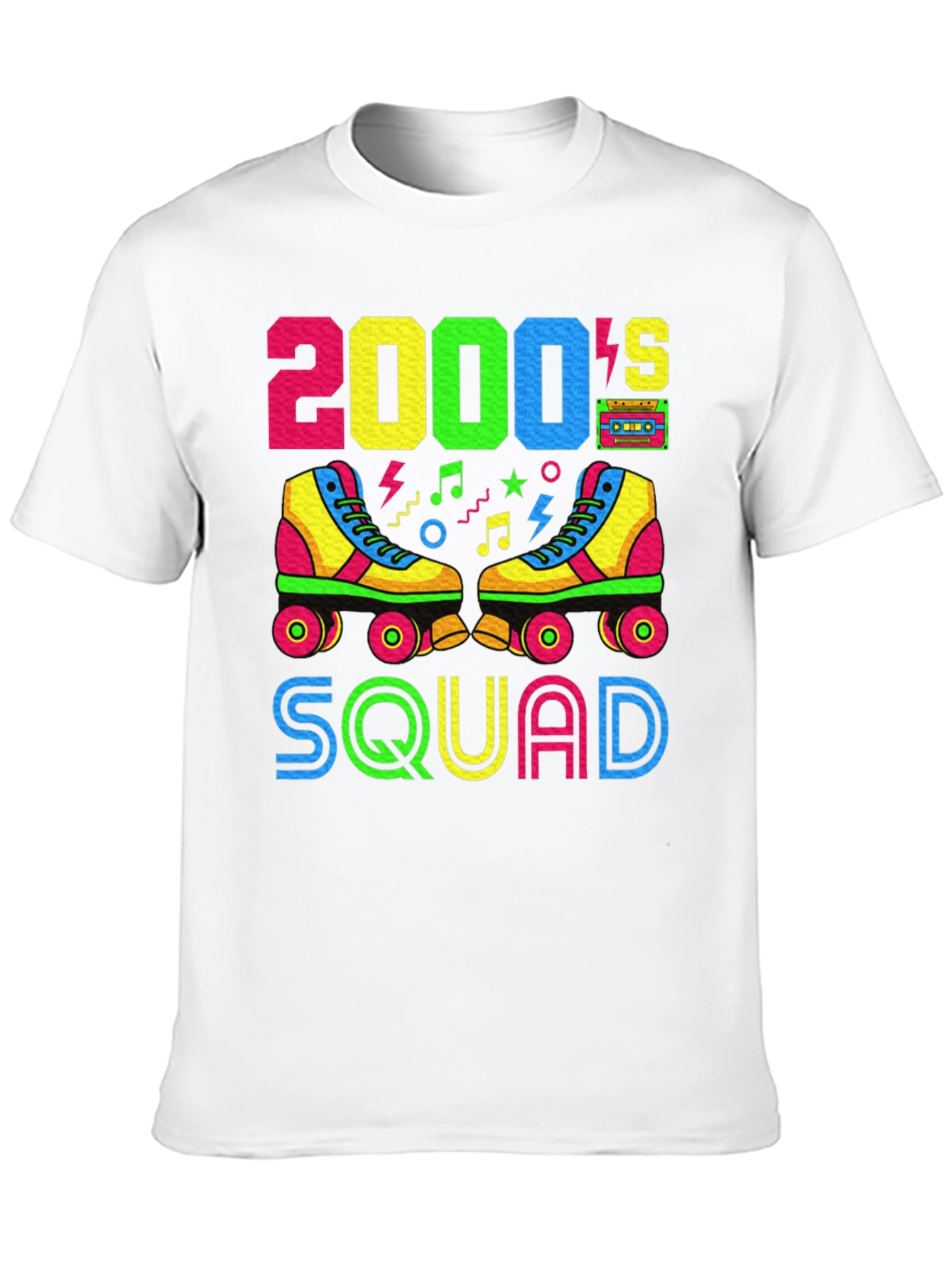 2000s Squad Roller Skate Graphic Tee
