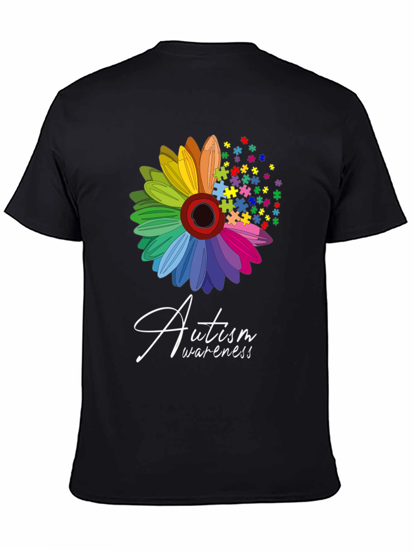 Autism Awareness Flower T-Shirt
