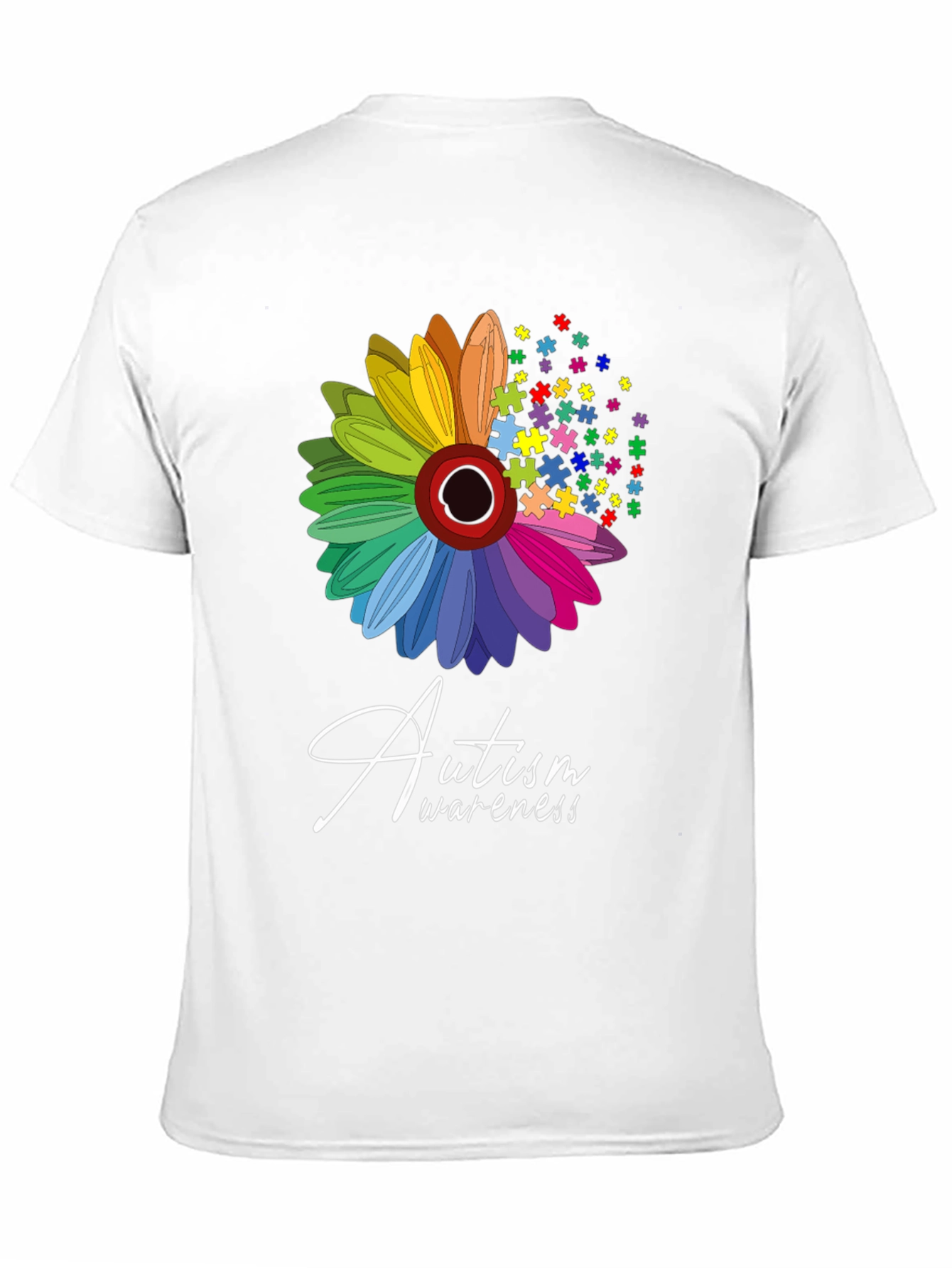 Autism Awareness Flower T-Shirt