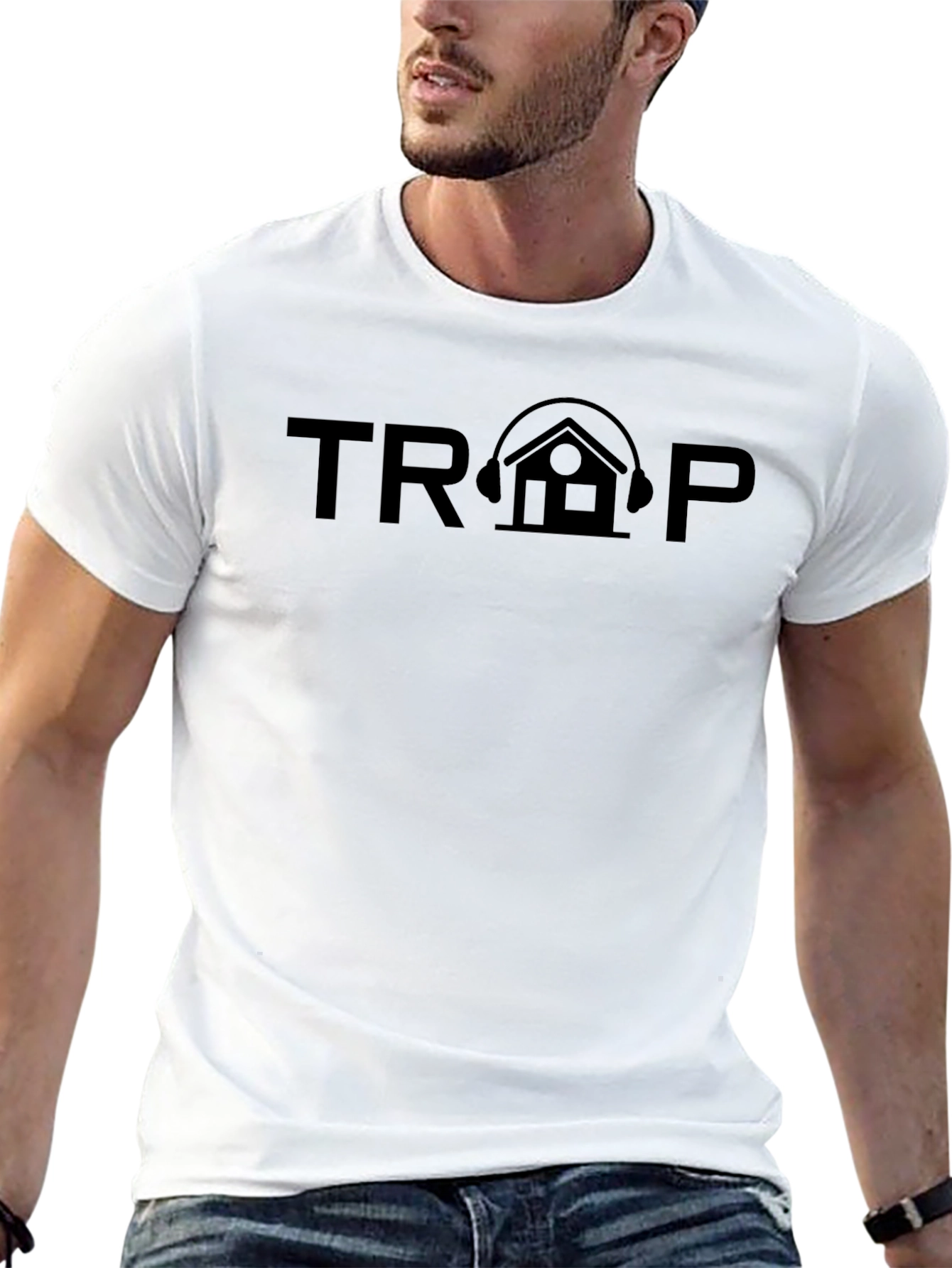 TRAP Music T-Shirt - Stylish Black Tee