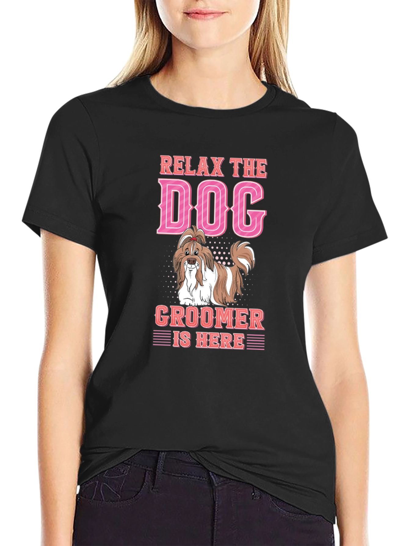 Relax Dog Groomer is Here T-Shirt