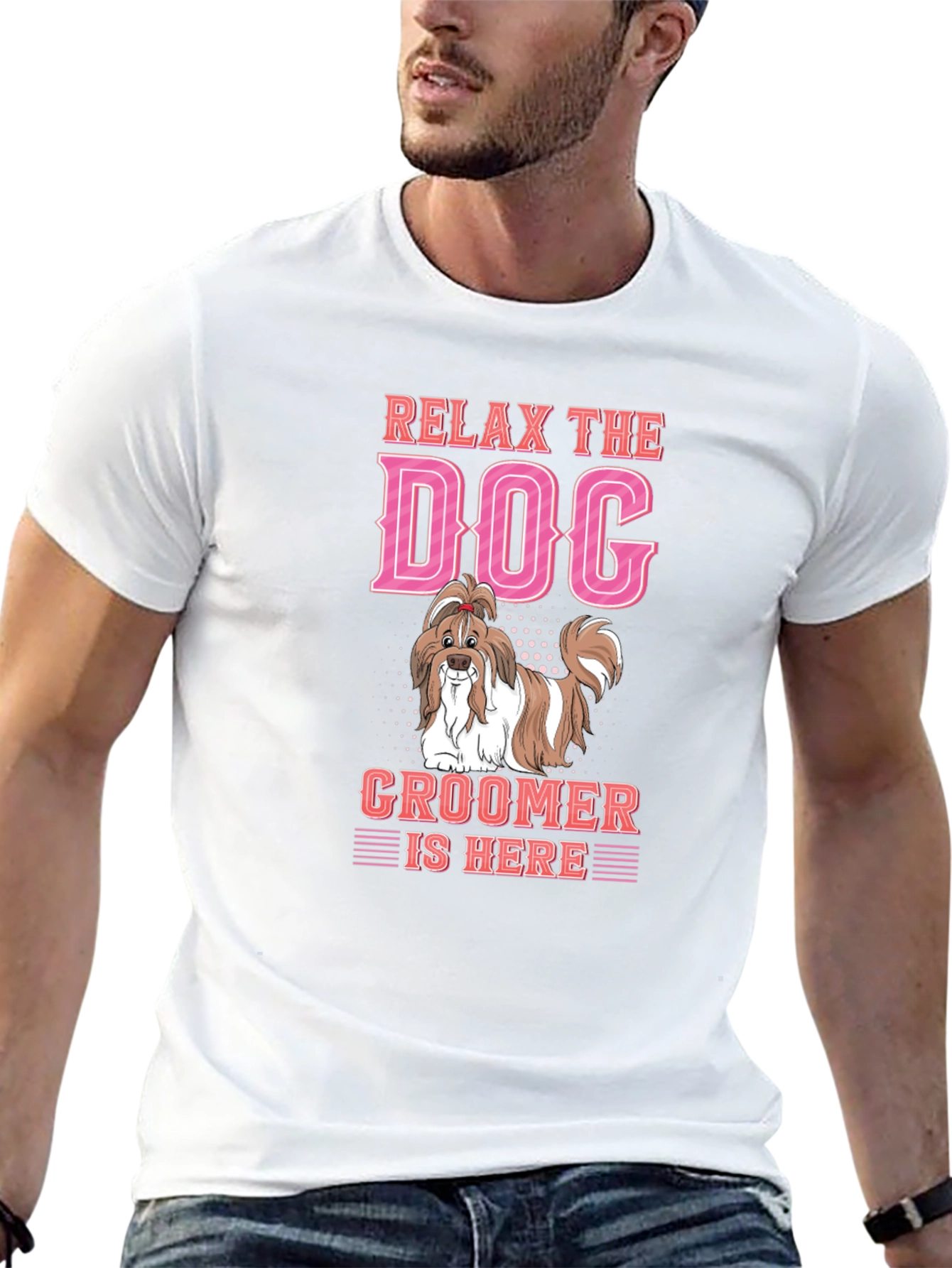 Relax Dog Groomer is Here T-Shirt
