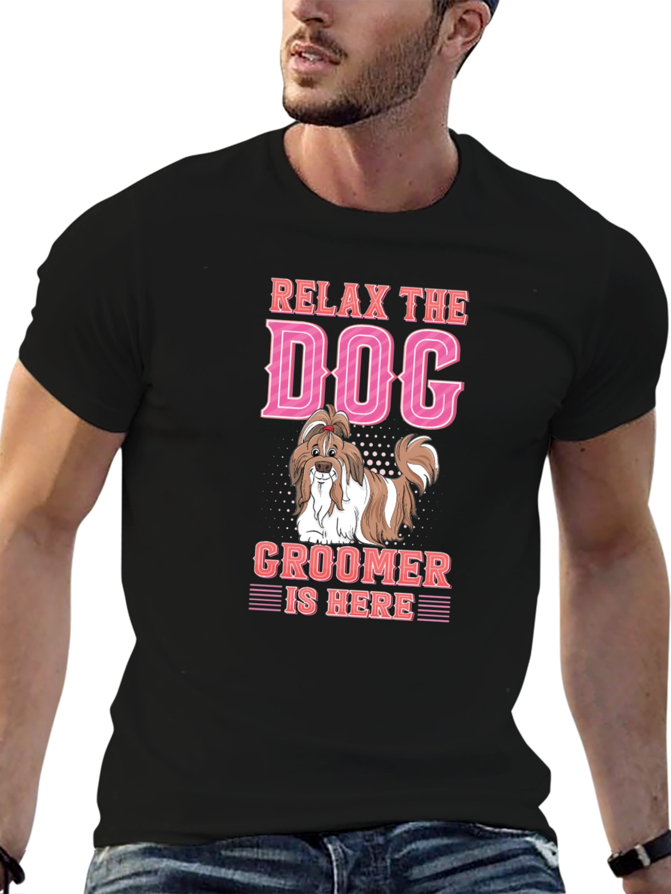 Relax Dog Groomer is Here T-Shirt