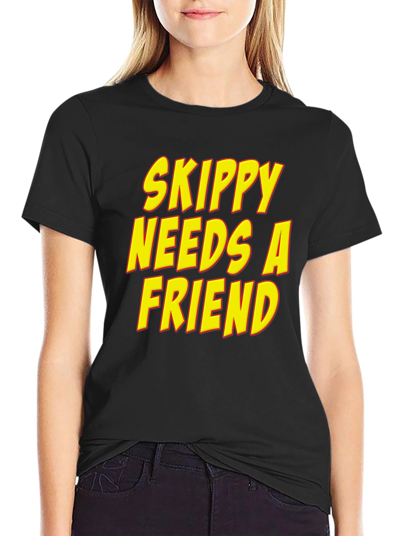 Skippy Needs A Friend Graphic T-Shirt