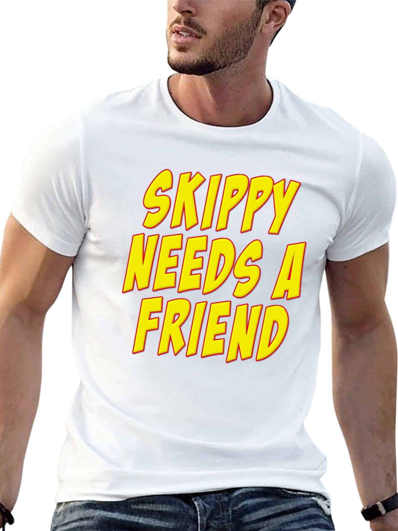 Skippy Needs A Friend Graphic T-Shirt