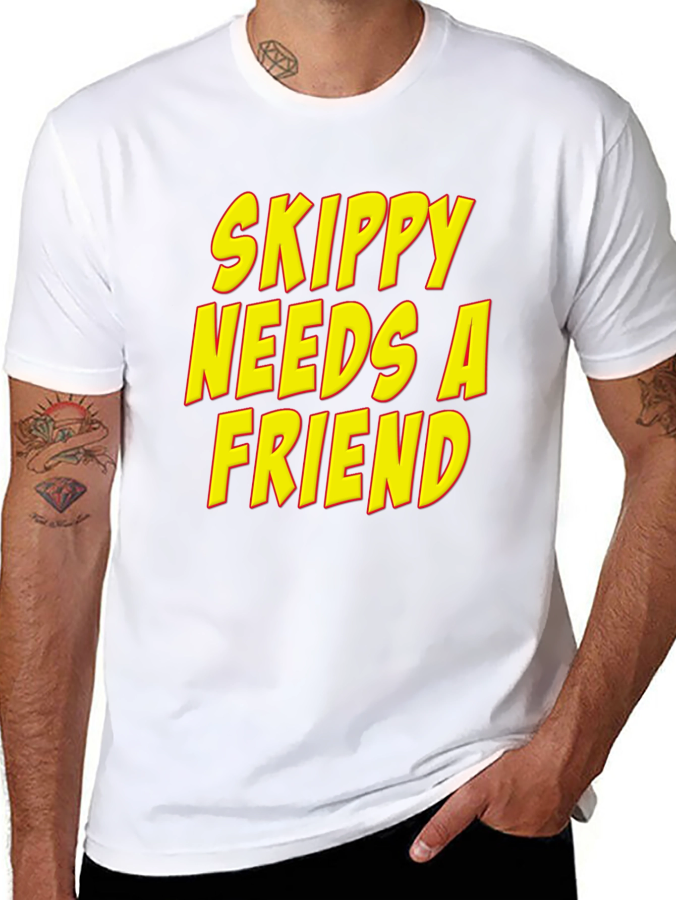 Skippy Needs A Friend Graphic T-Shirt