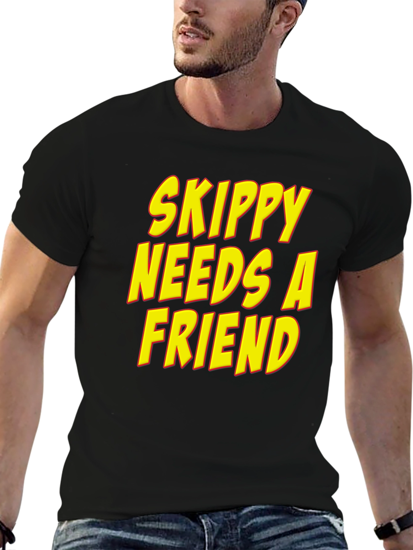 Skippy Needs A Friend Graphic T-Shirt