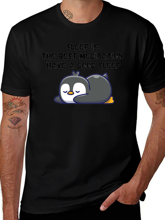 Sleep Meditation Penguin T-Shirt