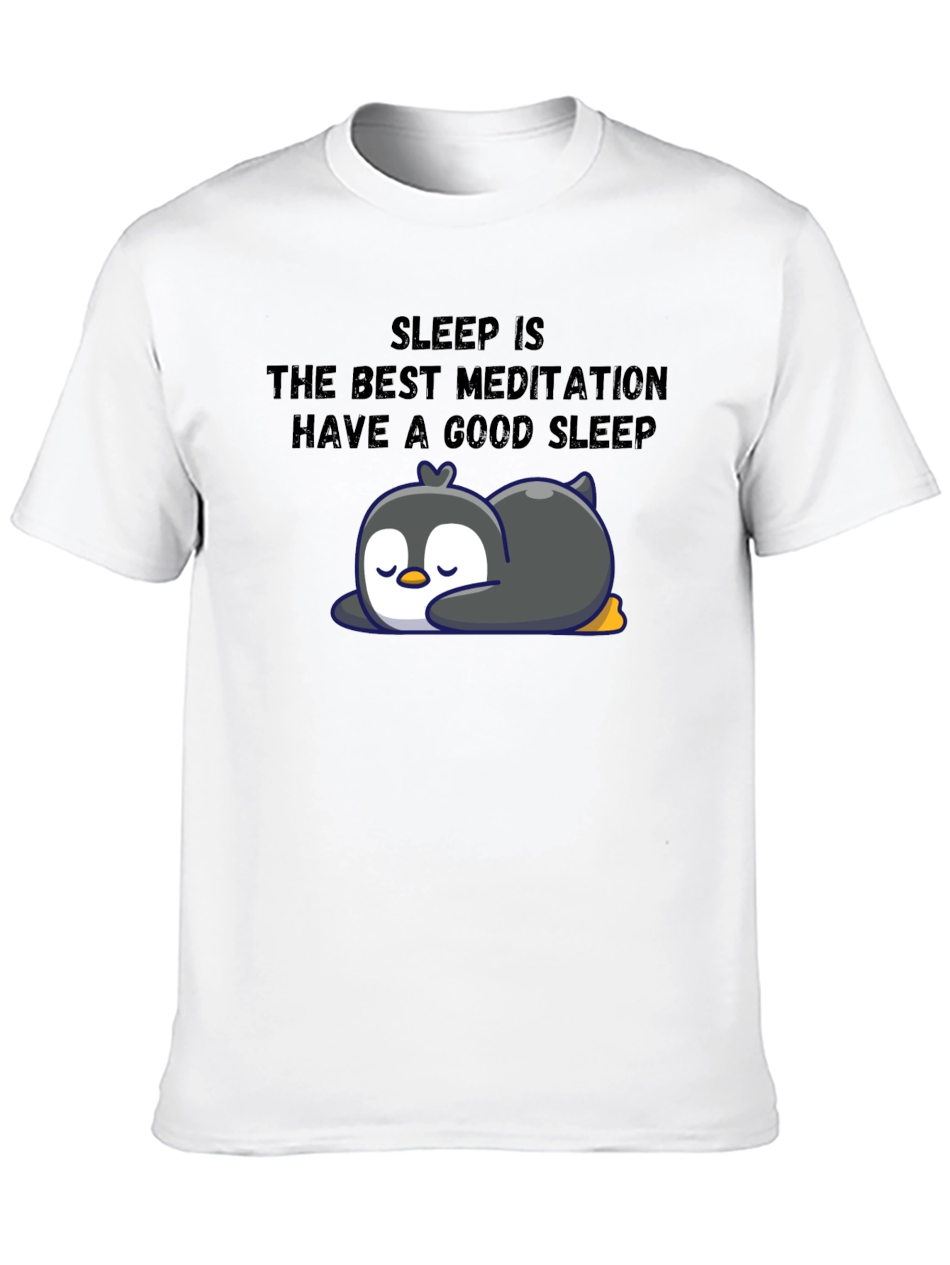 Sleep Meditation Penguin T-Shirt