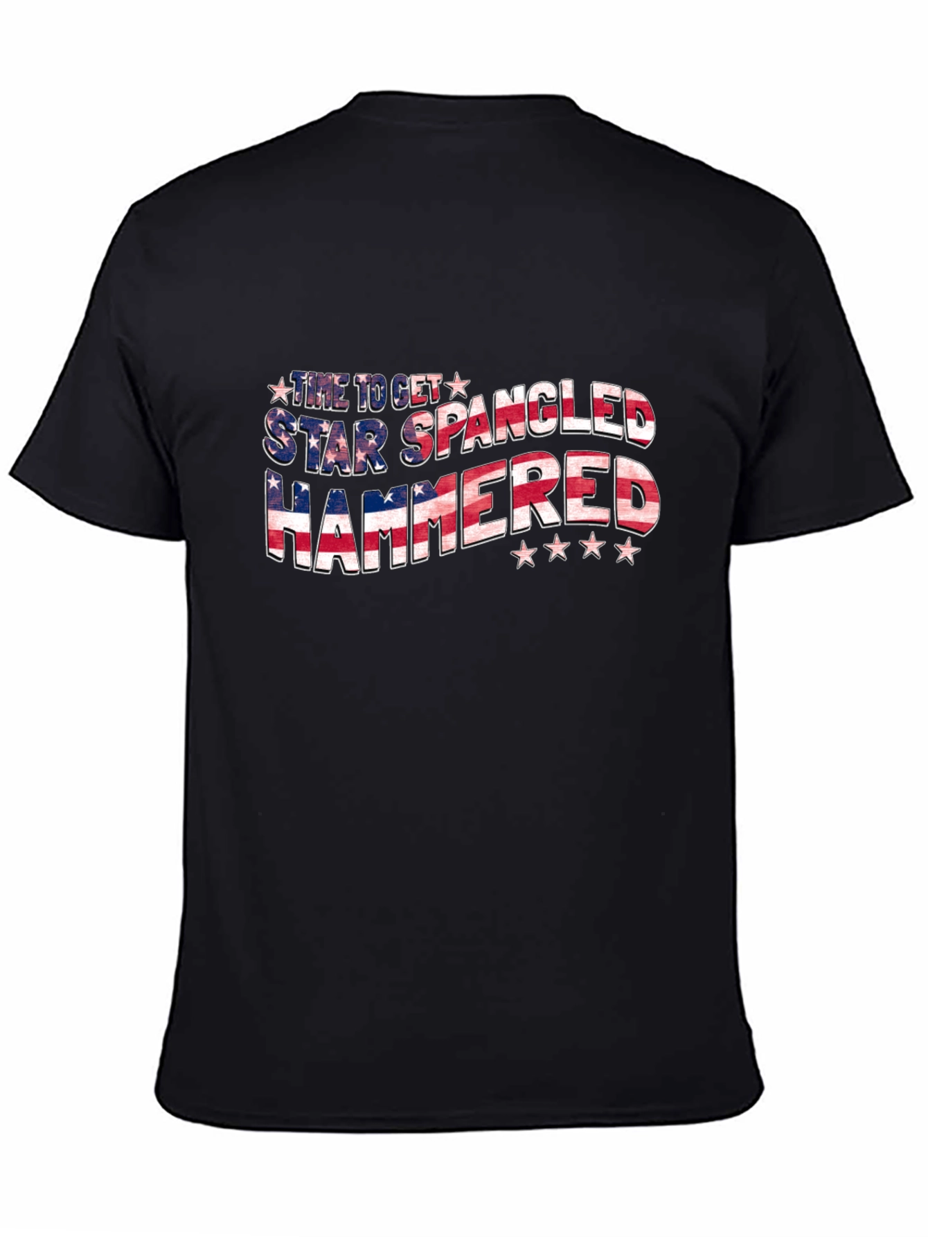 Star Spangled Hammered Patriotic T-Shirt