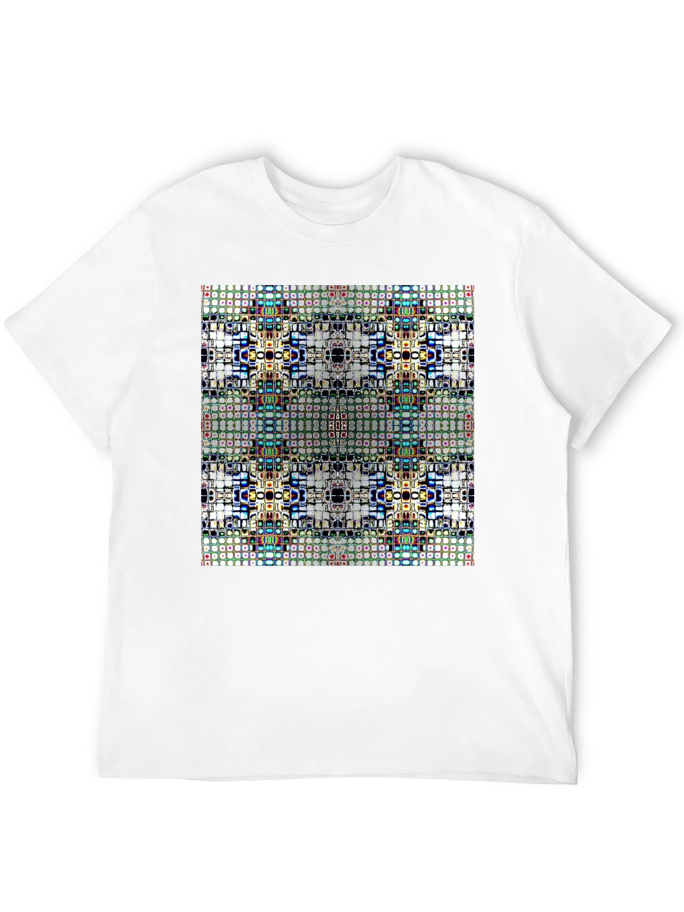 Abstract Geometric Pattern T-Shirt