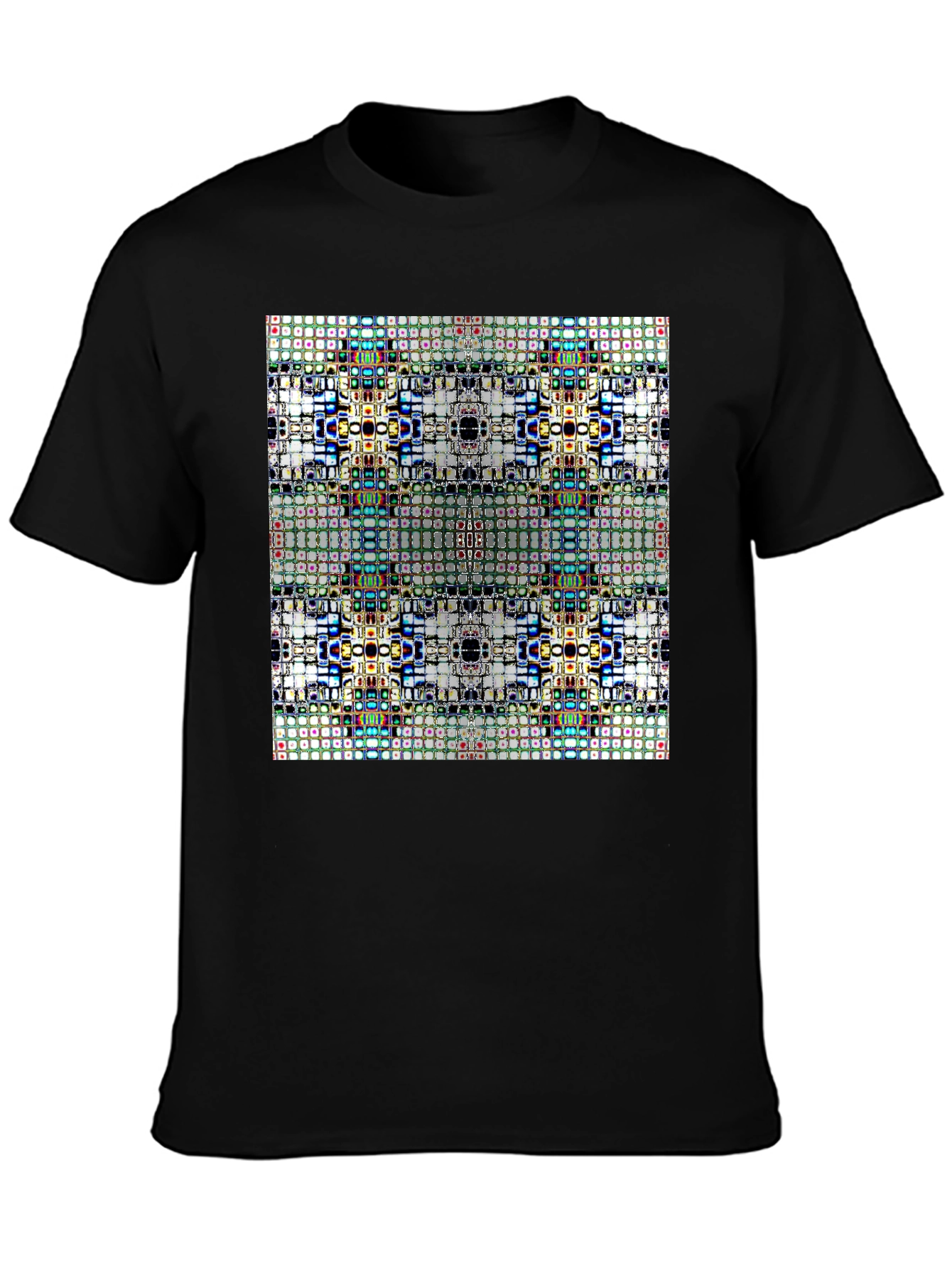 Abstract Geometric Pattern T-Shirt