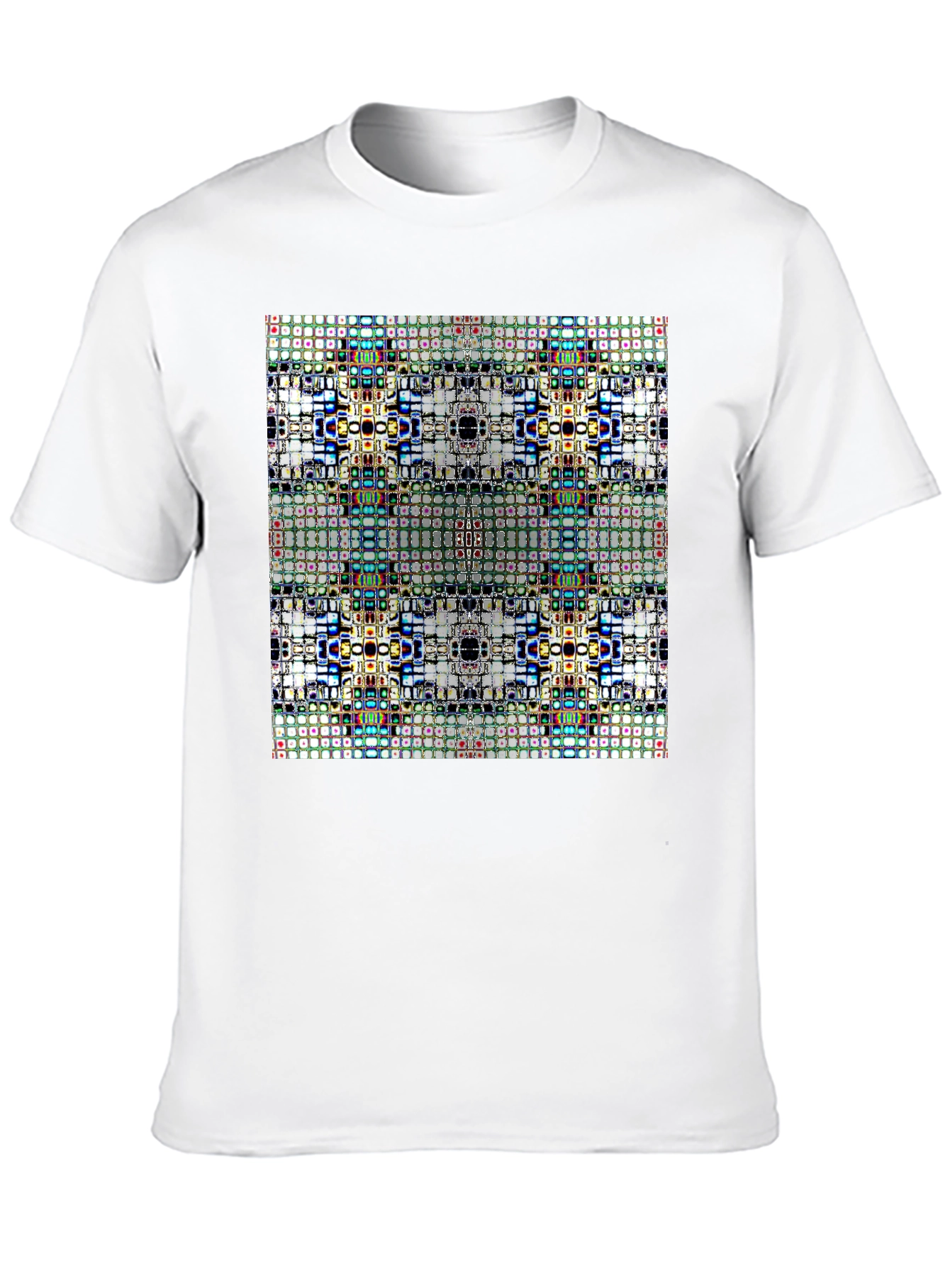 Abstract Geometric Pattern T-Shirt