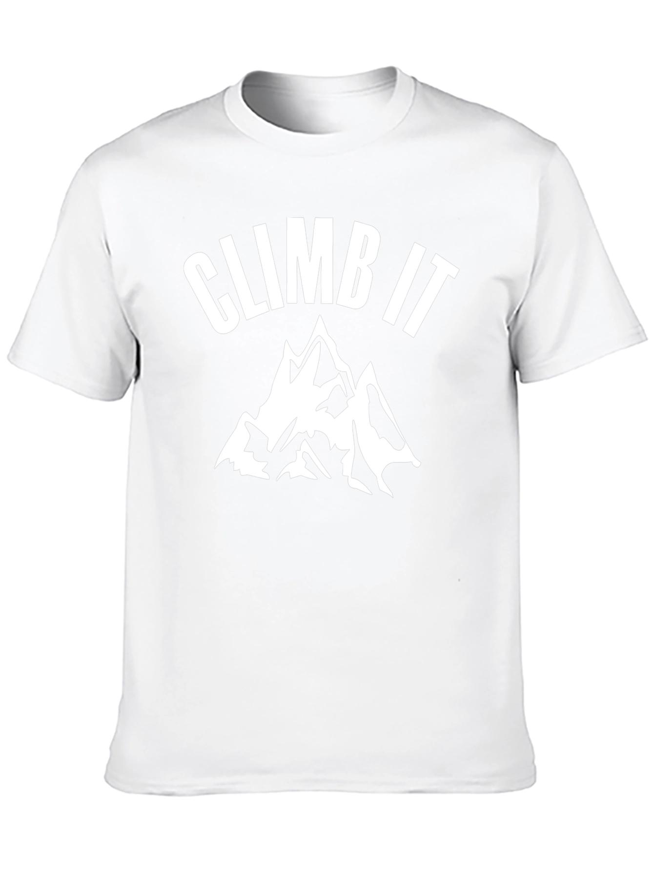 Climb It Mountain Graphic Black T-Shirt