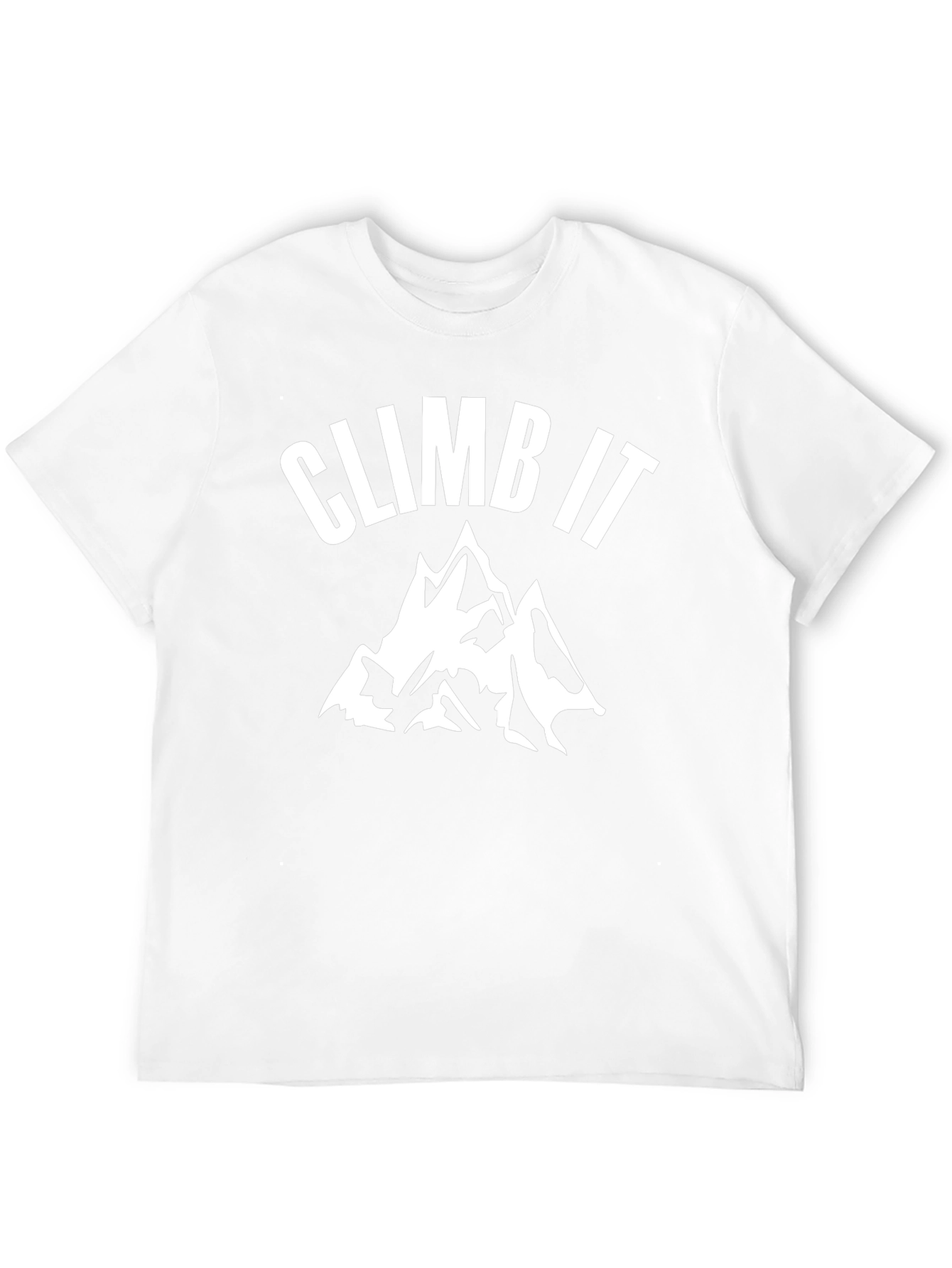 Climb It Mountain Graphic Black T-Shirt