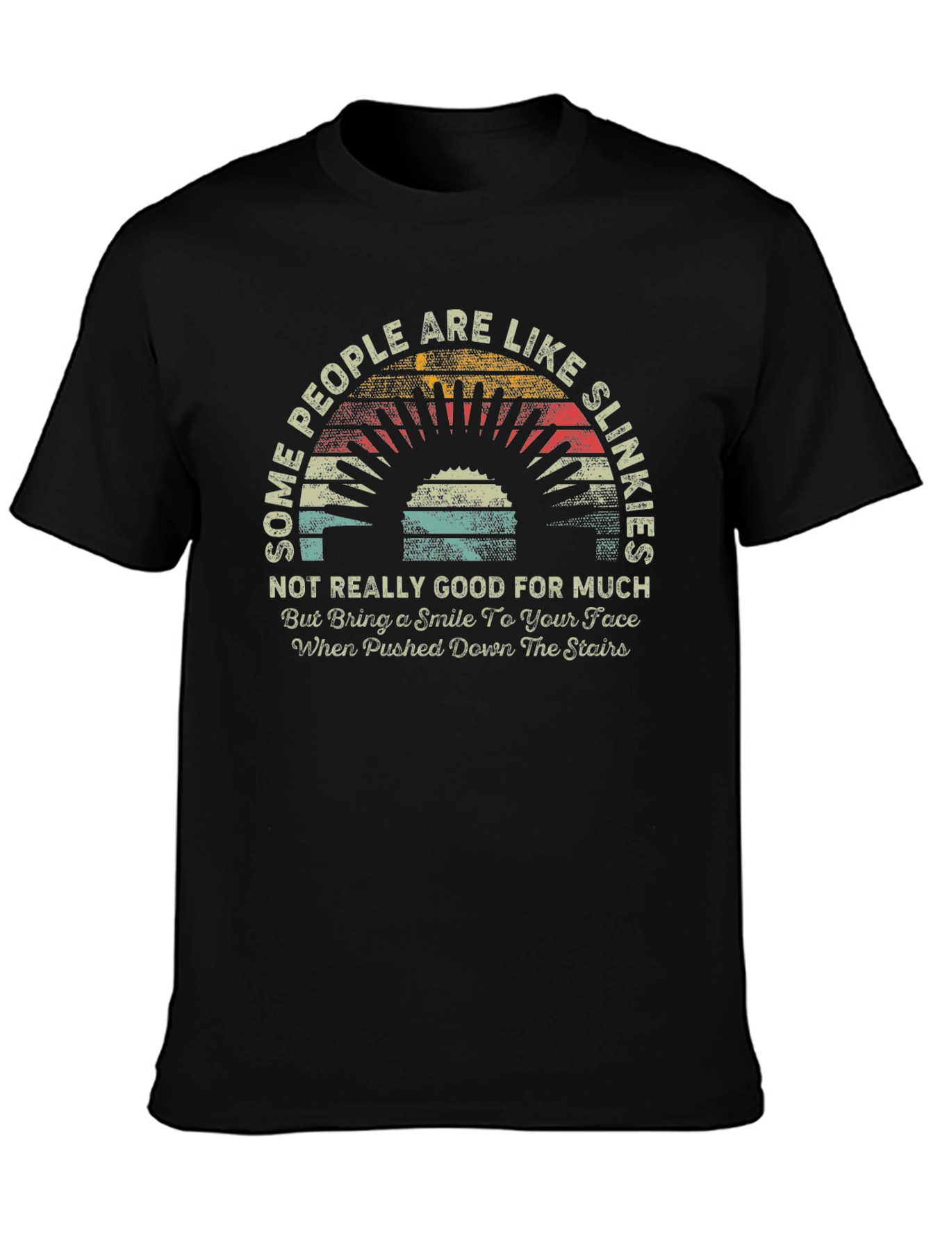 Slinkies Graphic T-Shirt - Funny Novelty Tee