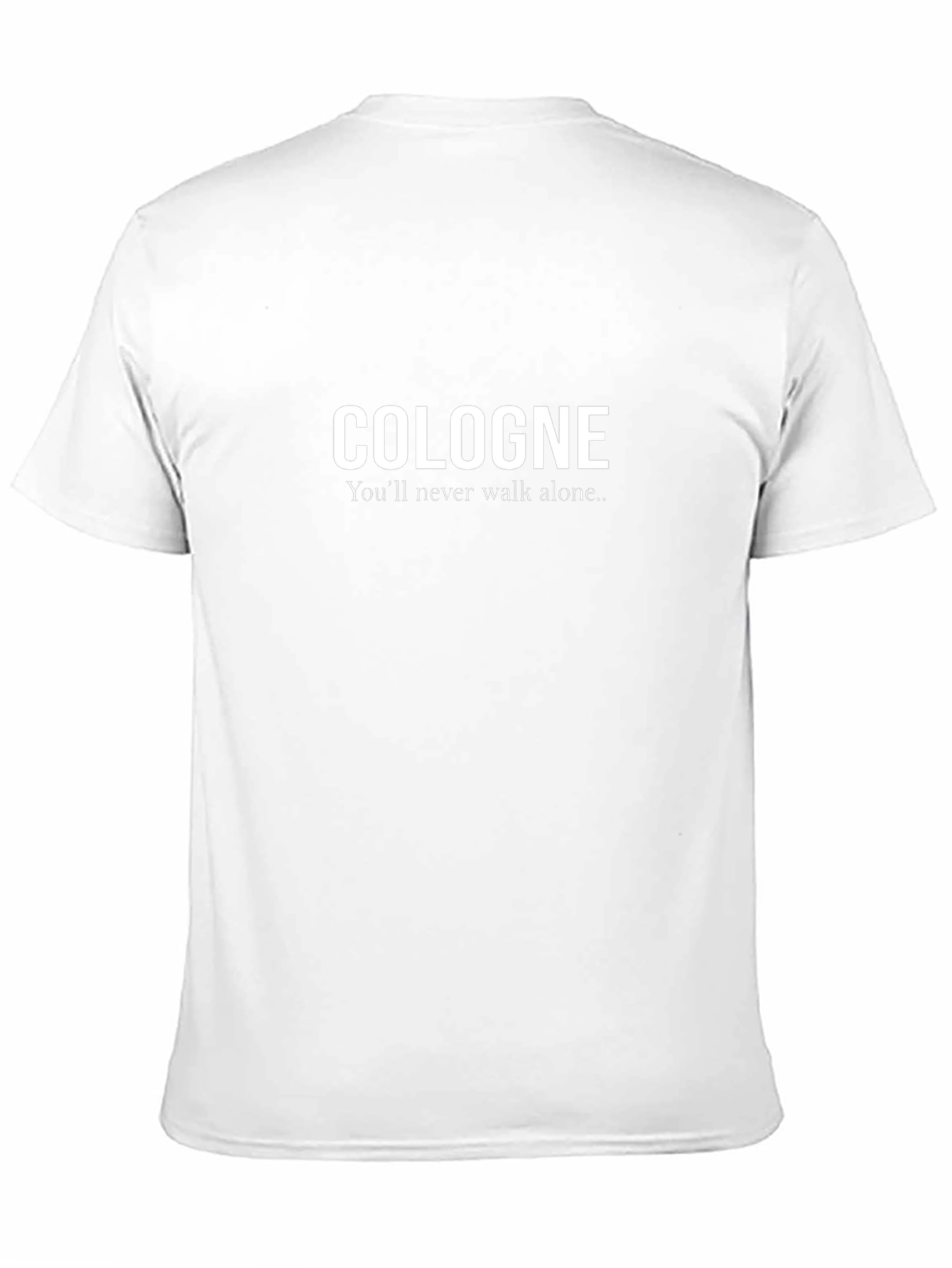 Cologne Youll Never Walk Alone Black T-Shirt
