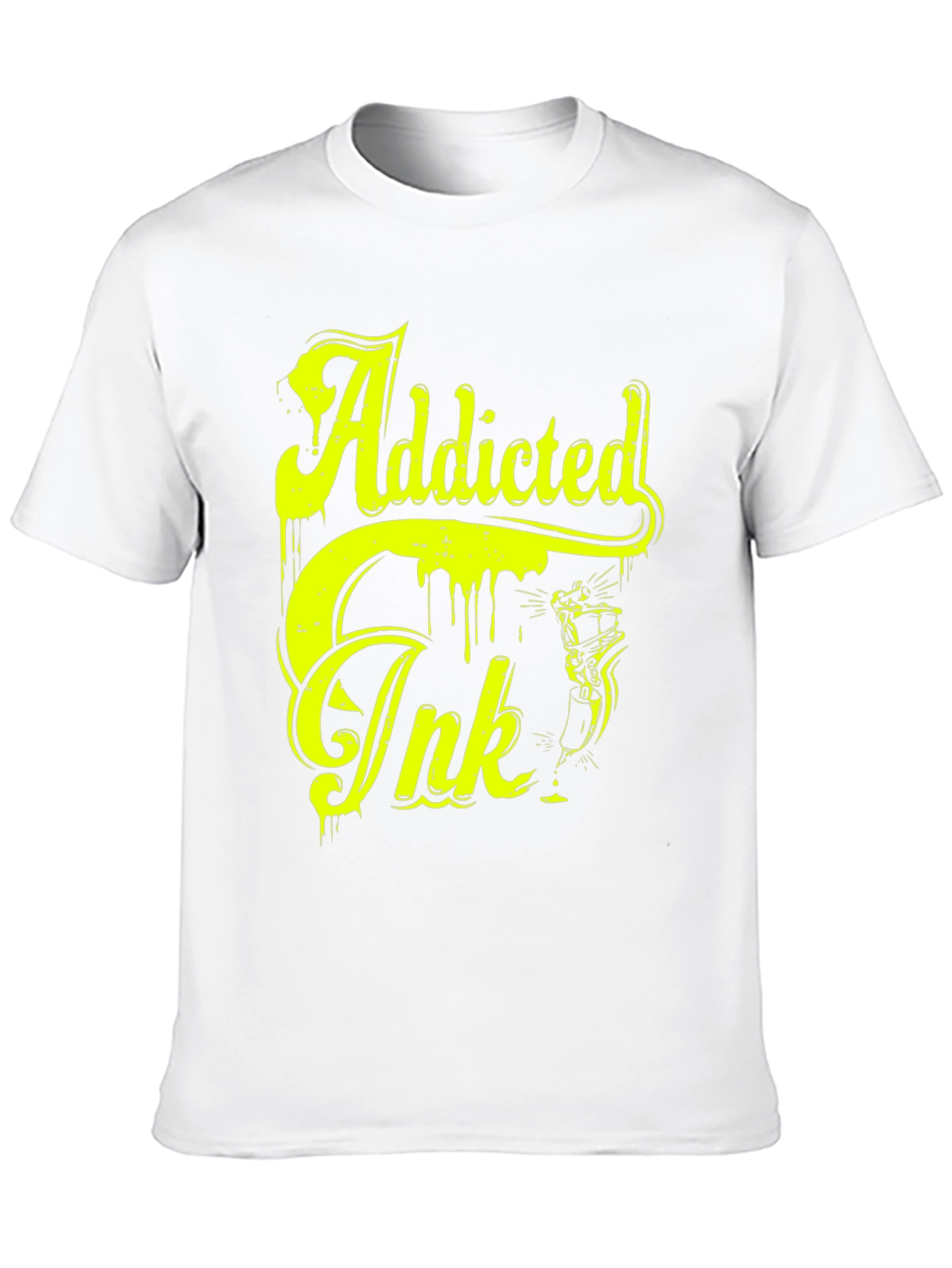 Addicted Ink Graphic T-Shirt - Bold Statement Tee