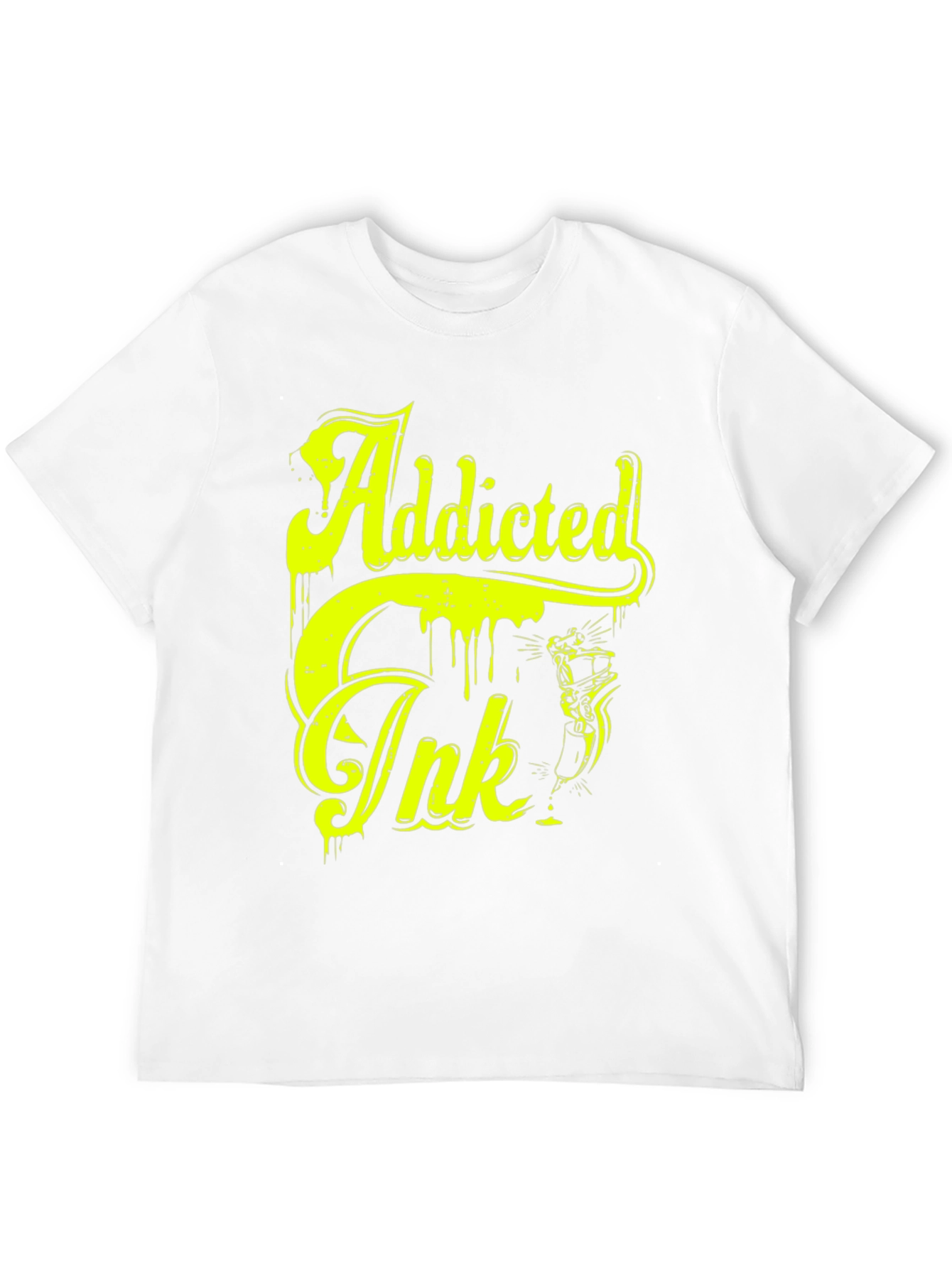 Addicted Ink Graphic T-Shirt - Bold Statement Tee