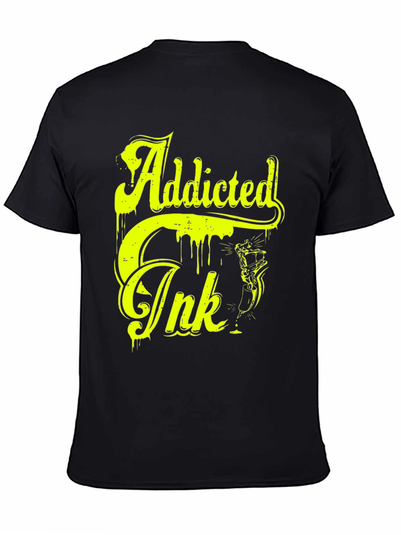 Addicted Ink Graphic T-Shirt - Bold Statement Tee