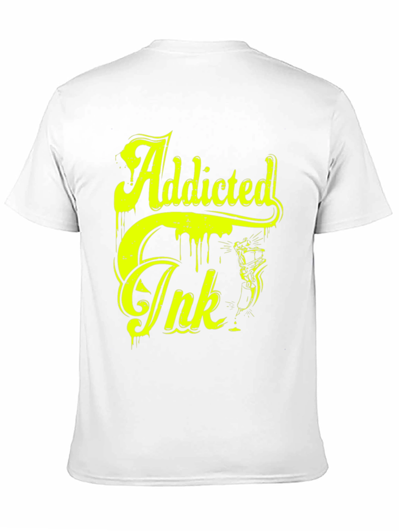 Addicted Ink Graphic T-Shirt - Bold Statement Tee