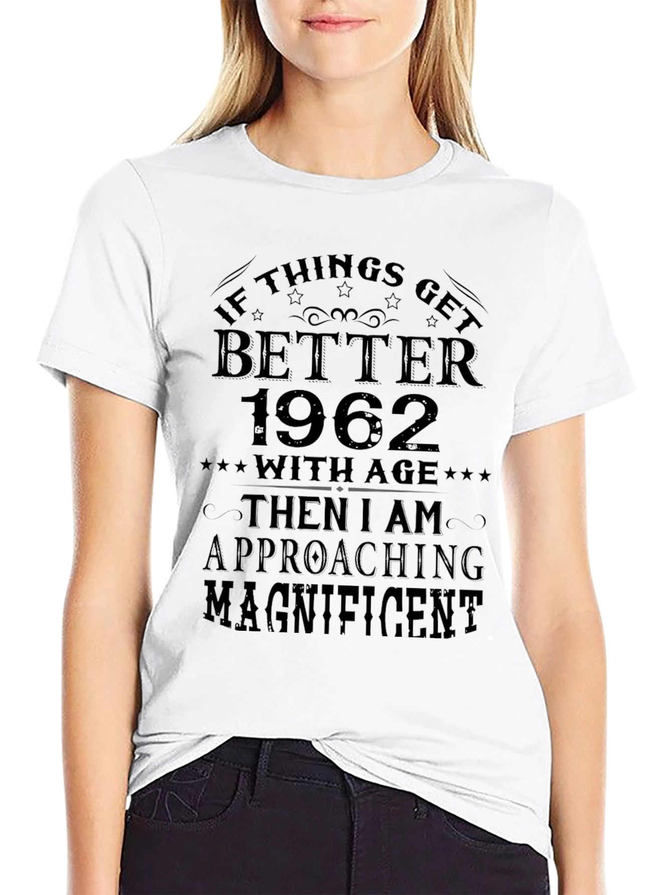 Better With Age 1962 Black T-Shirt