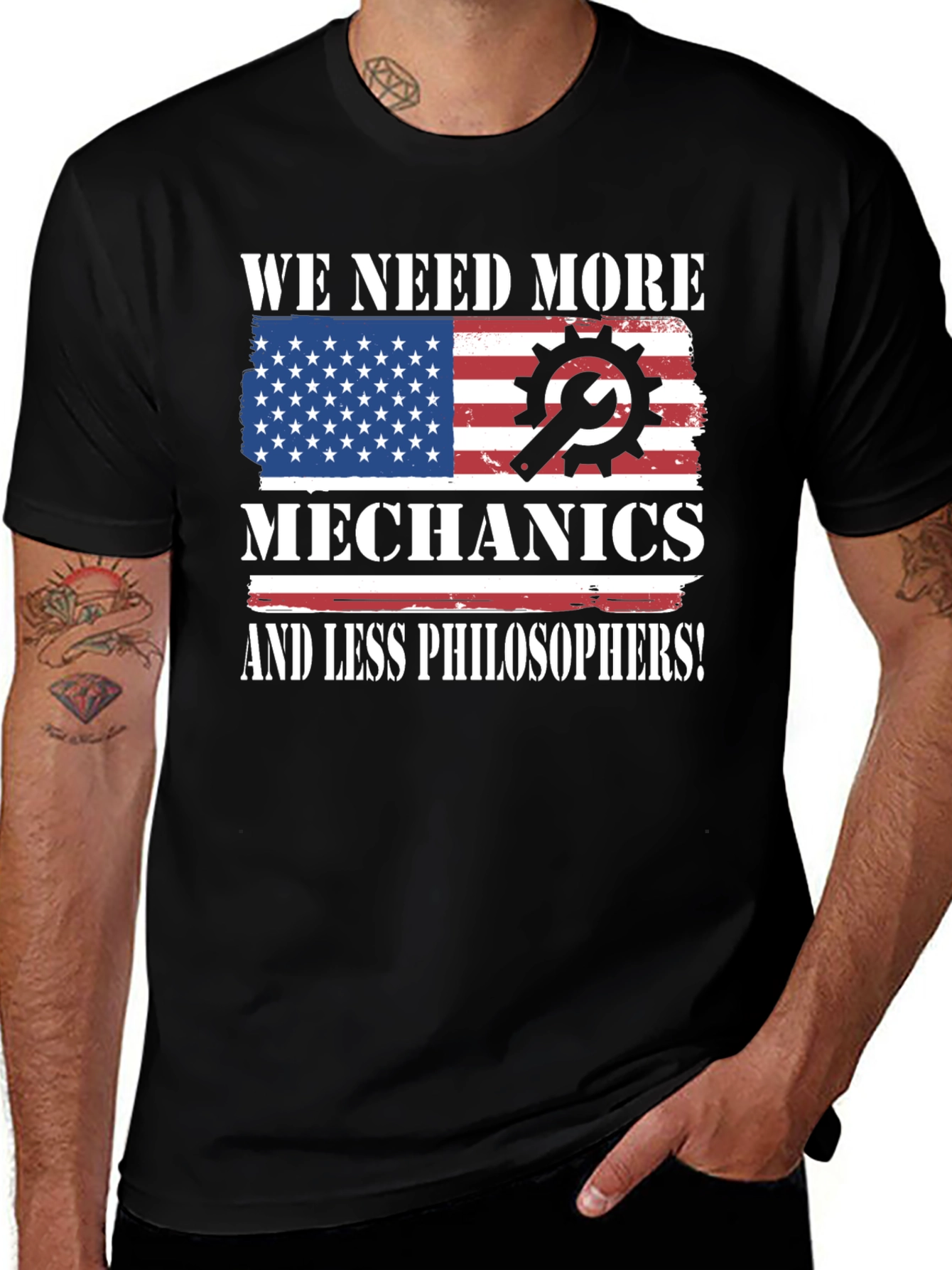 We Need More Mechanics Graphic Tee