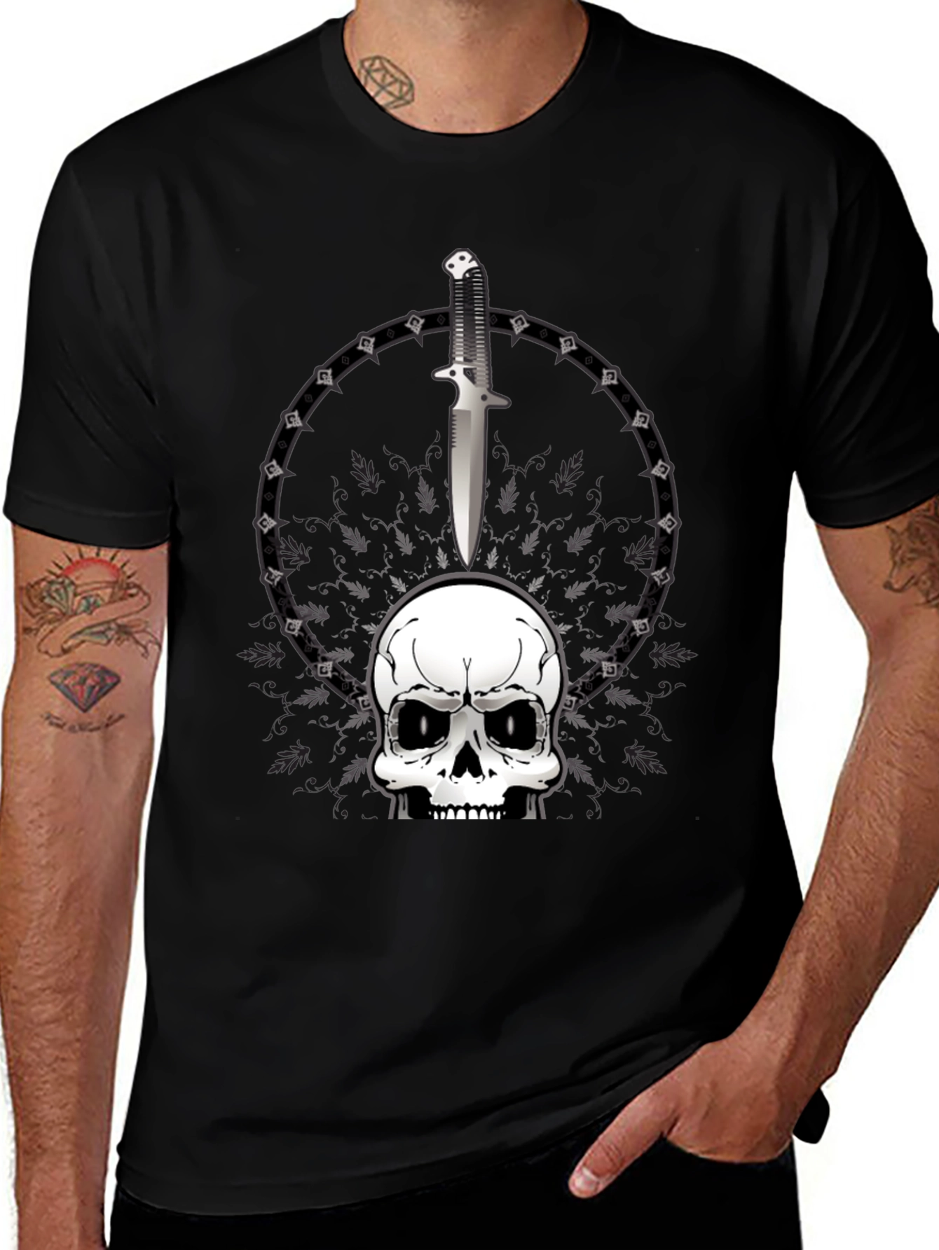 Skull & Dagger Graphic Tee
