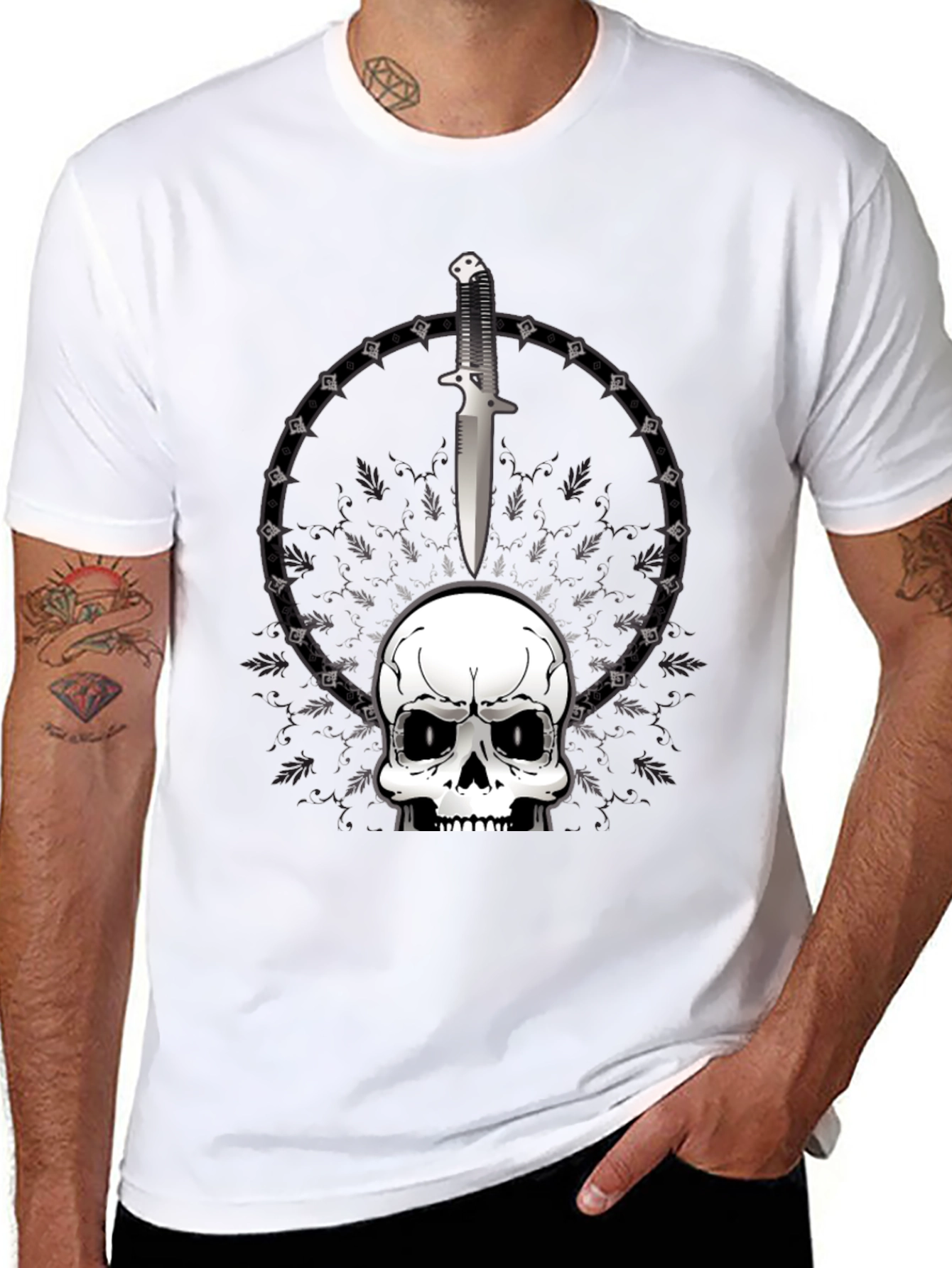 Skull & Dagger Graphic Tee
