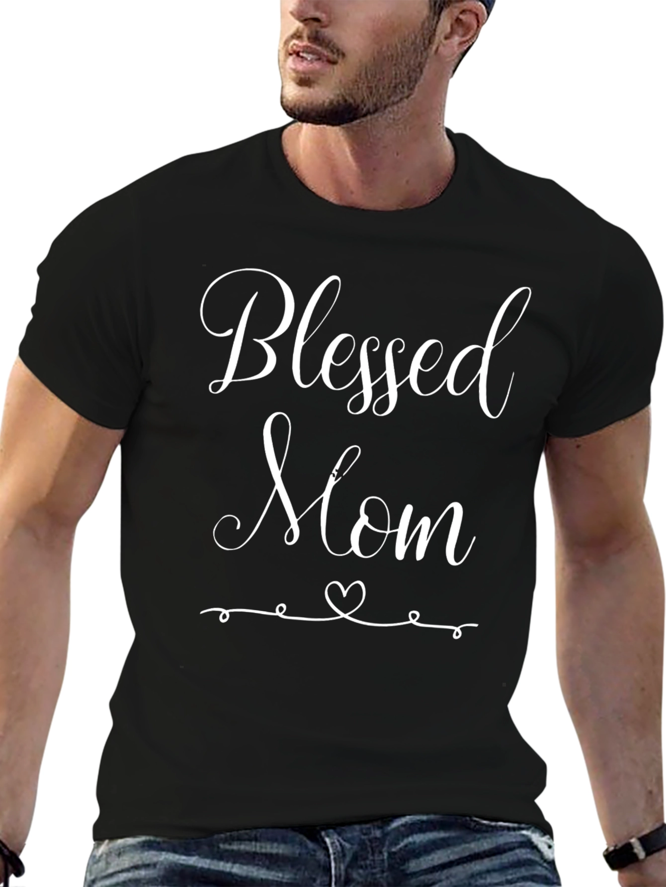 Blessed Mom Graphic T-Shirt