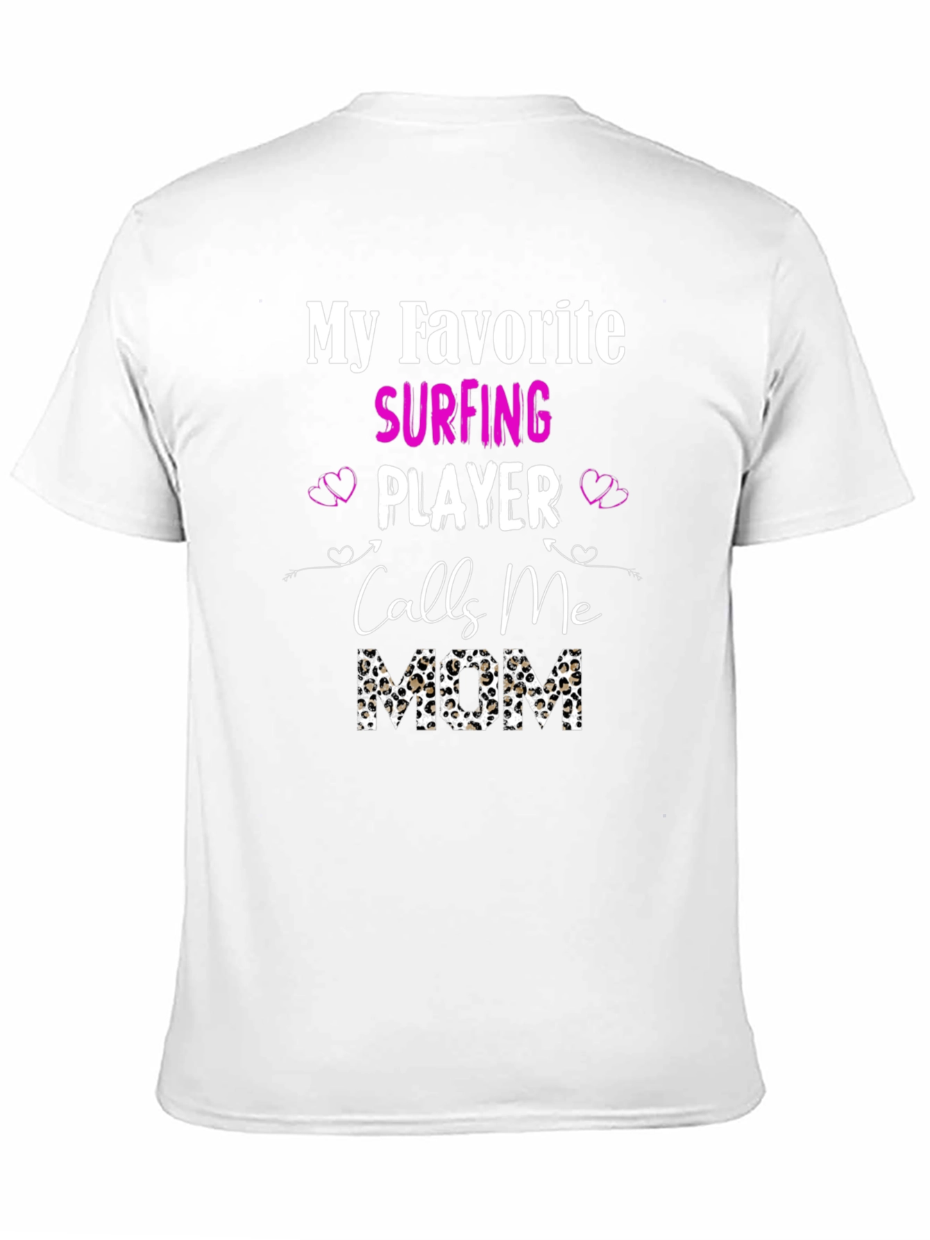 Surfing Mom Graphic T-Shirt