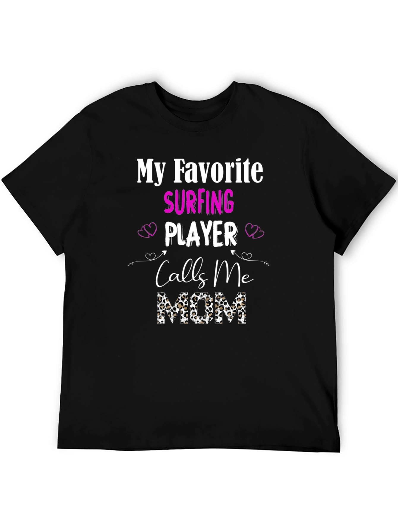 Surfing Mom Graphic T-Shirt