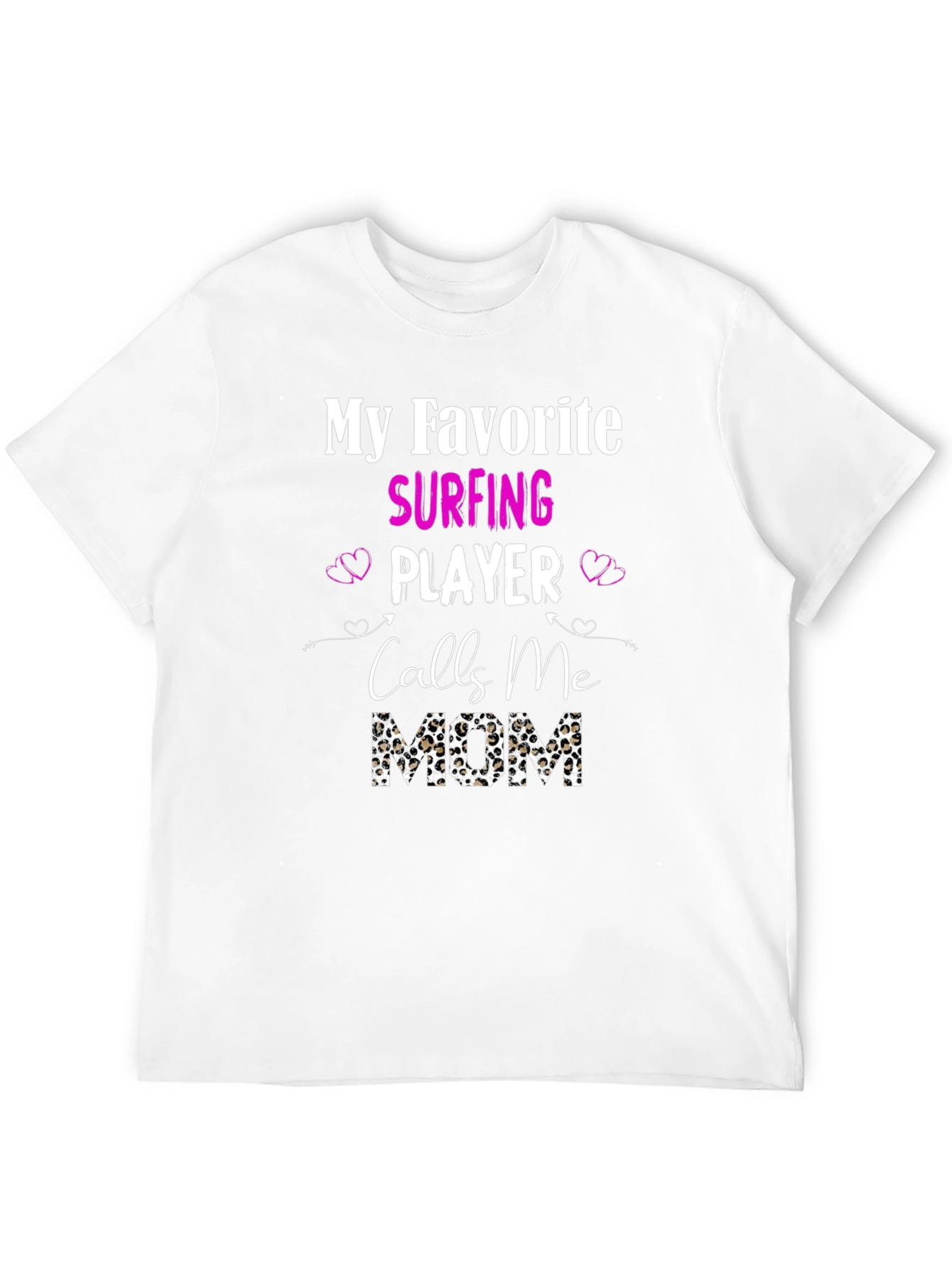 Surfing Mom Graphic T-Shirt