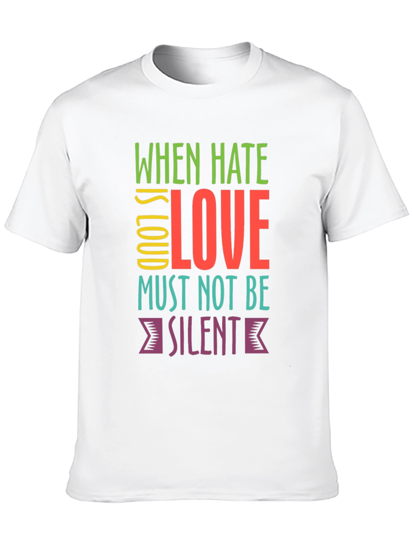 When Hate is Loud Love T-Shirt