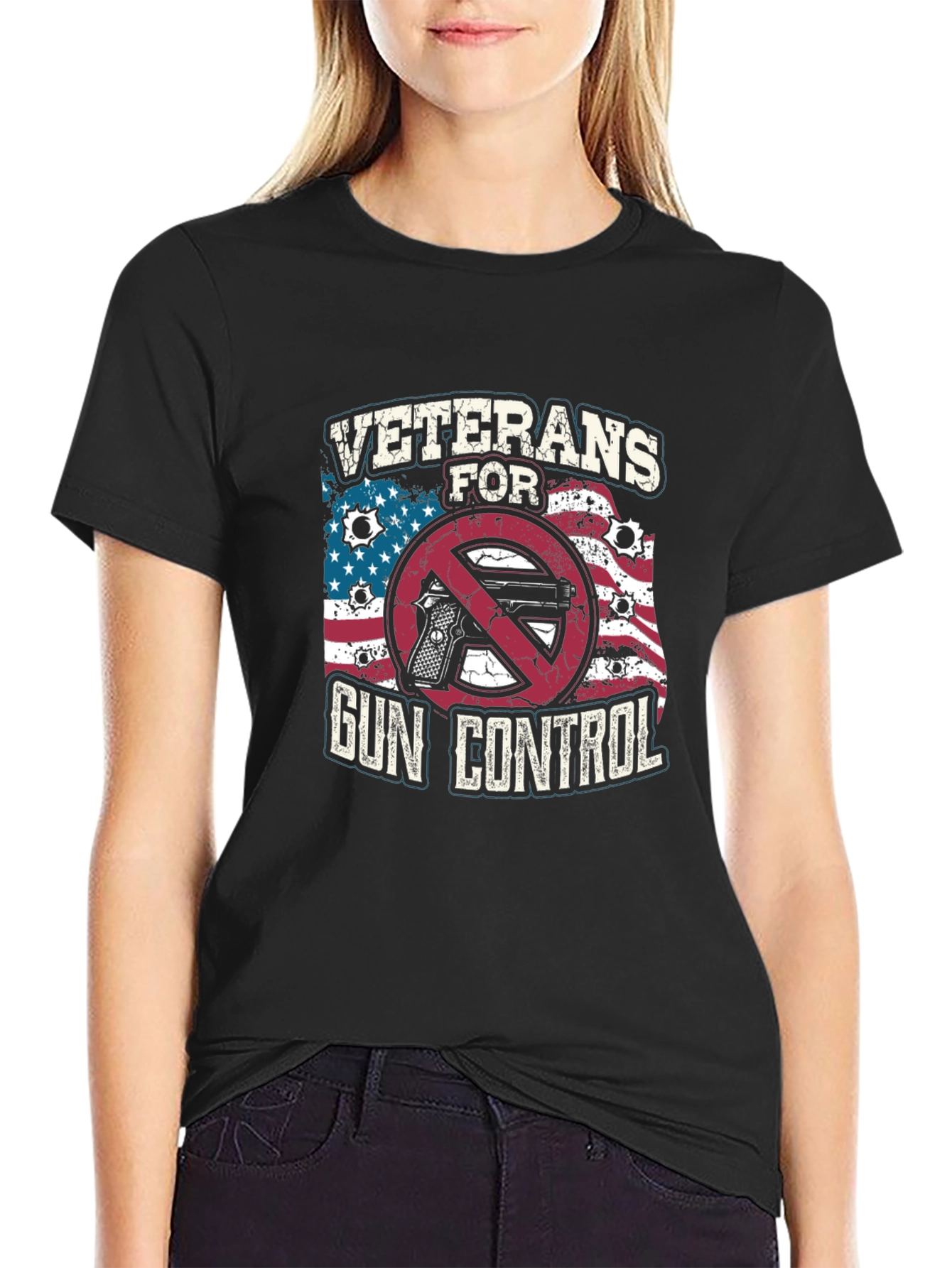 Veterans for Gun Control T-Shirt