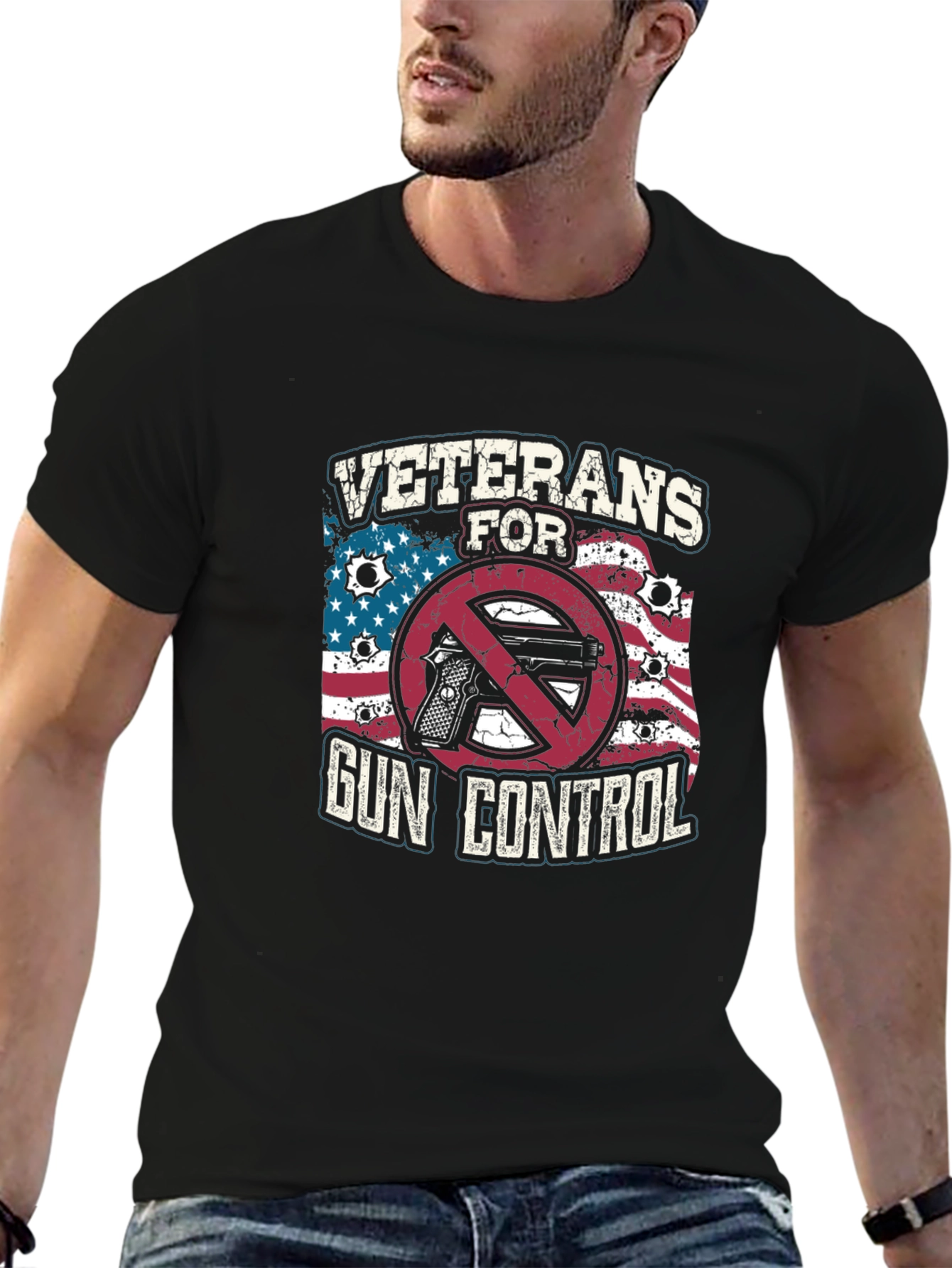 Veterans for Gun Control T-Shirt